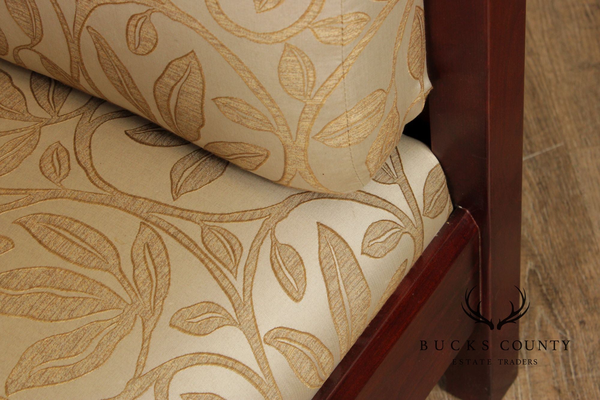 Stickley Mission Collection Cherry Pair Of Prairie Armchairs