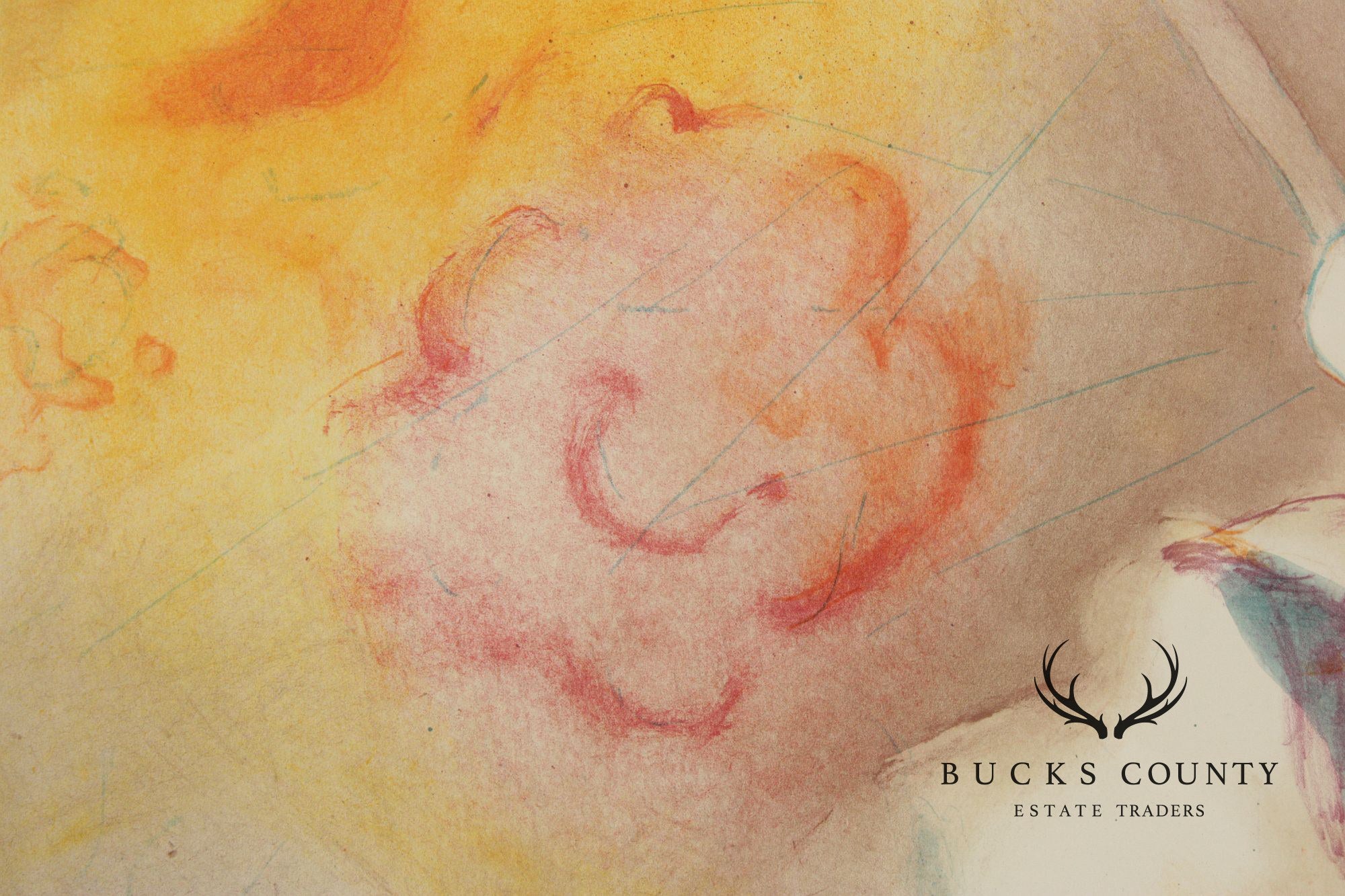 Philippe Alfieri Numbered Print, Clown with Parasol