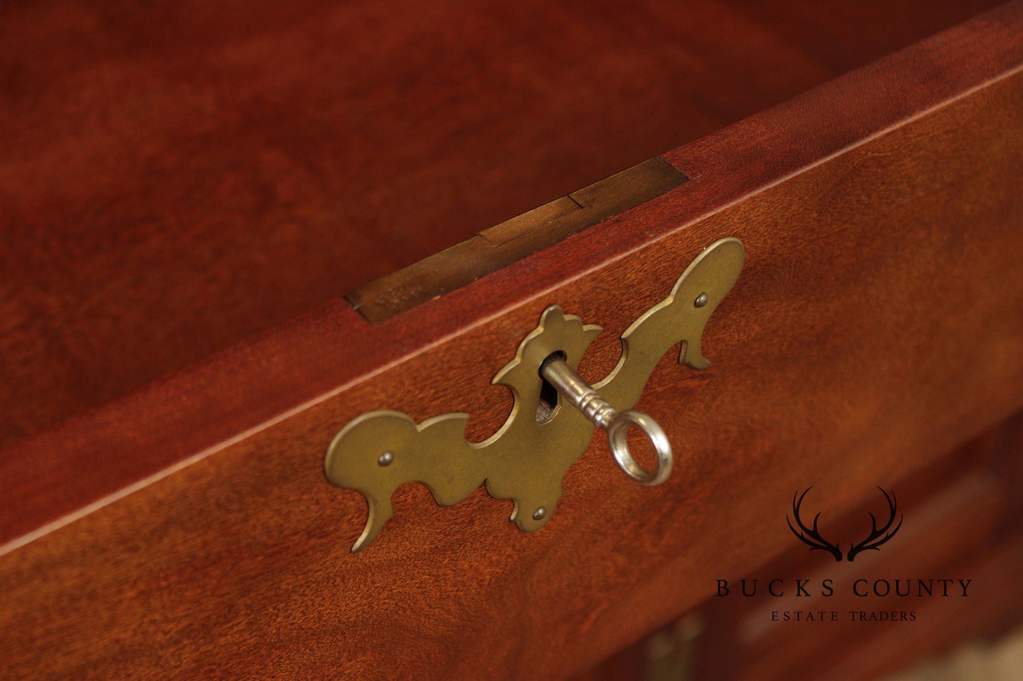 E.A. Clore Sons Cherry Colonial Style Sideboard Buffet