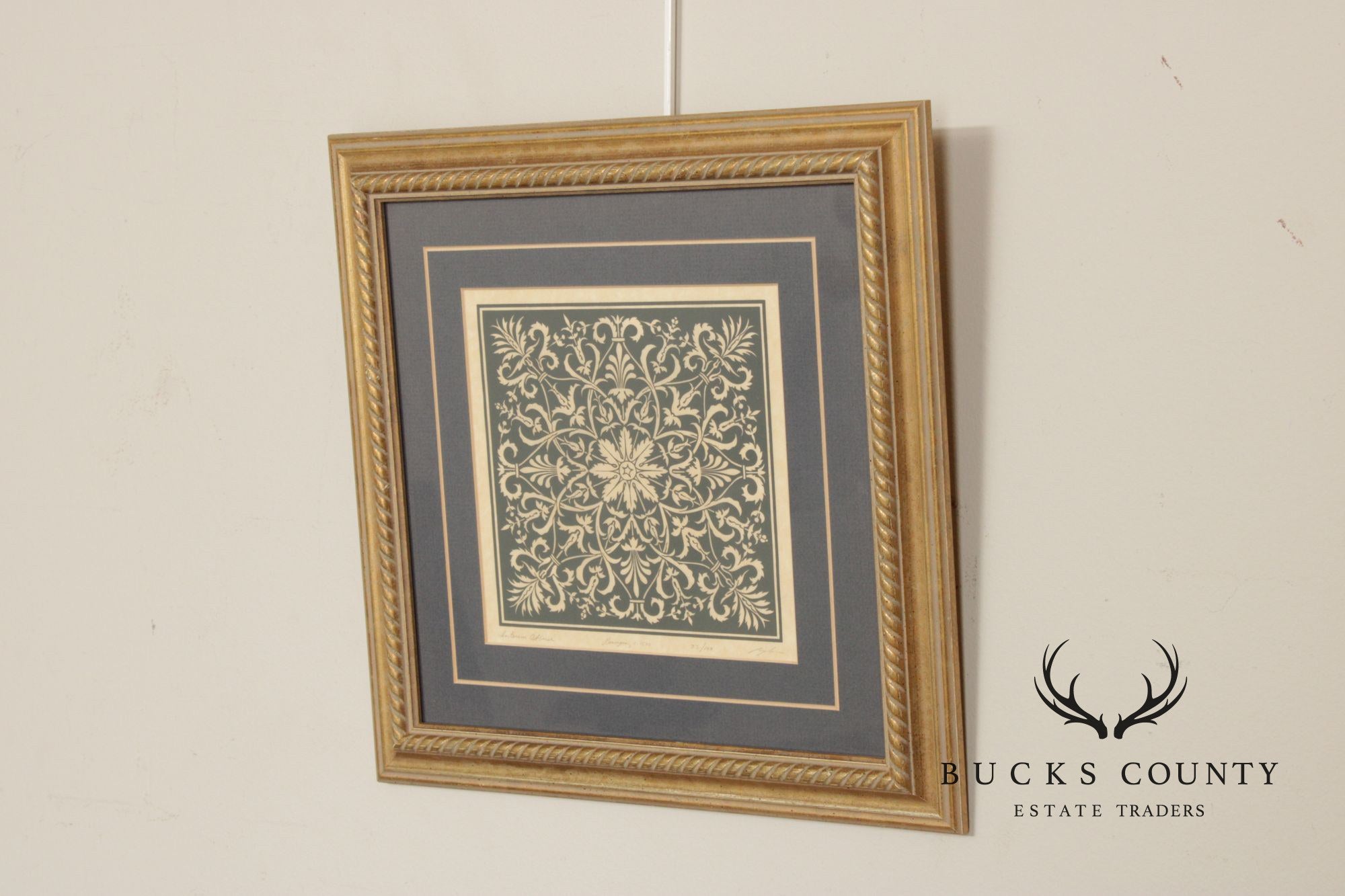 Allen Bjorkman Italian Inlay Design Framed Print