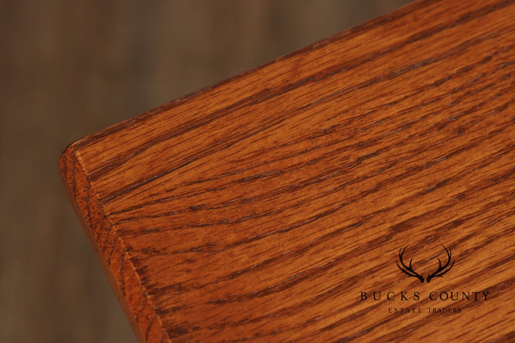 Hunt Country Furniture Pair of Oak Three-Drawer Nightstands