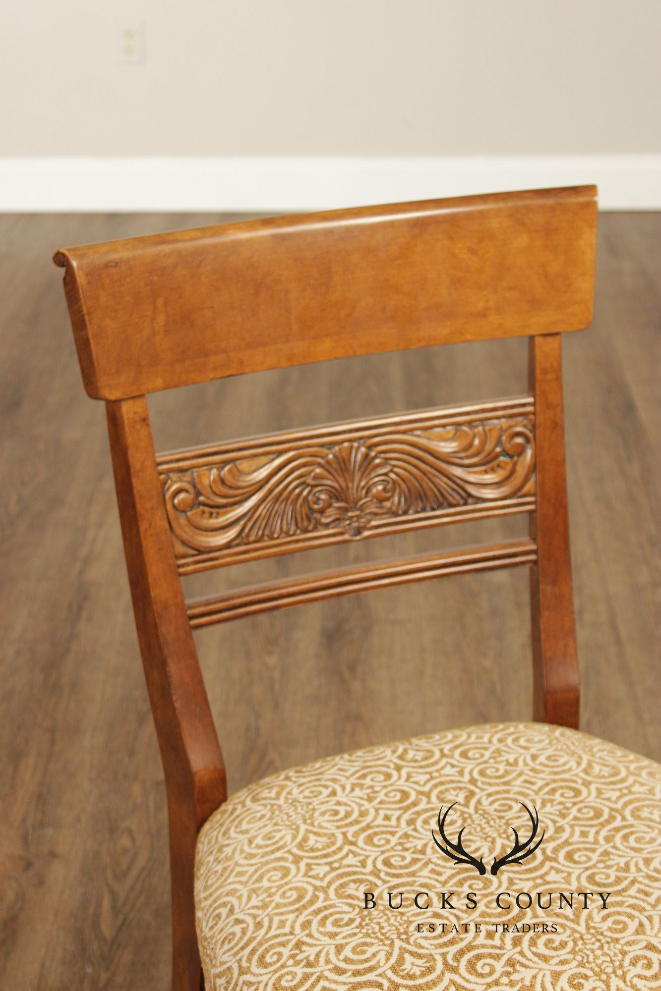 Ethan Allen Set of Eight British Classics 'Mackenzie' Dining Chairs