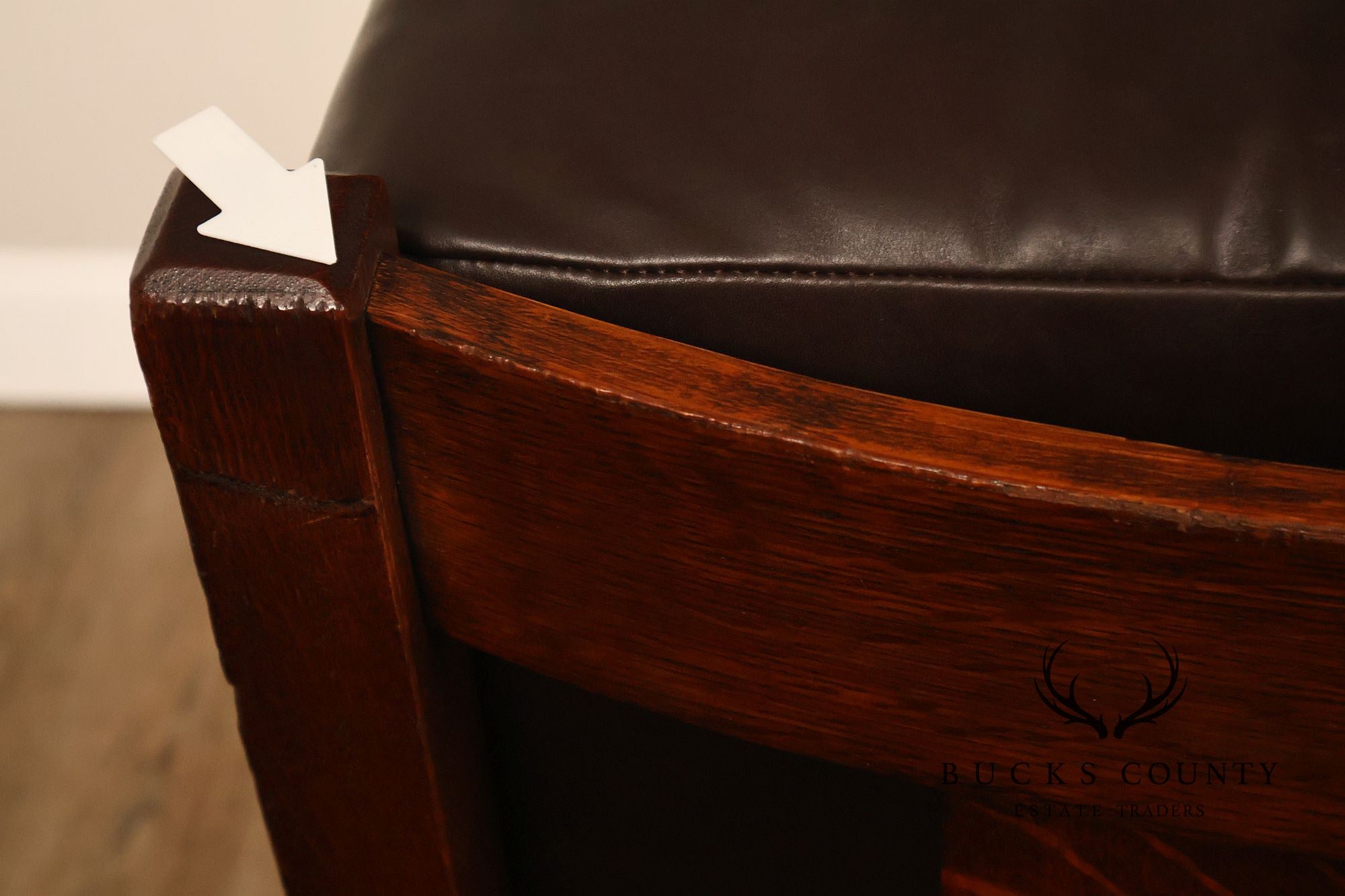 Limbert Antique Arts and Crafts Mission Oak Rocker