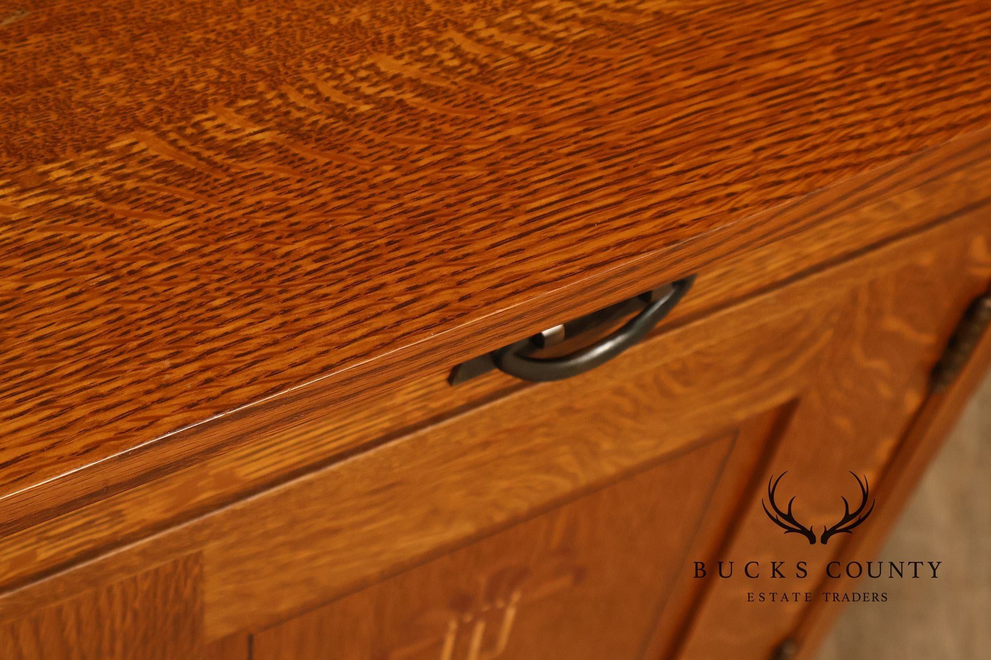 Stickley Mission Oak Harvey Ellis Inlaid Nightstand