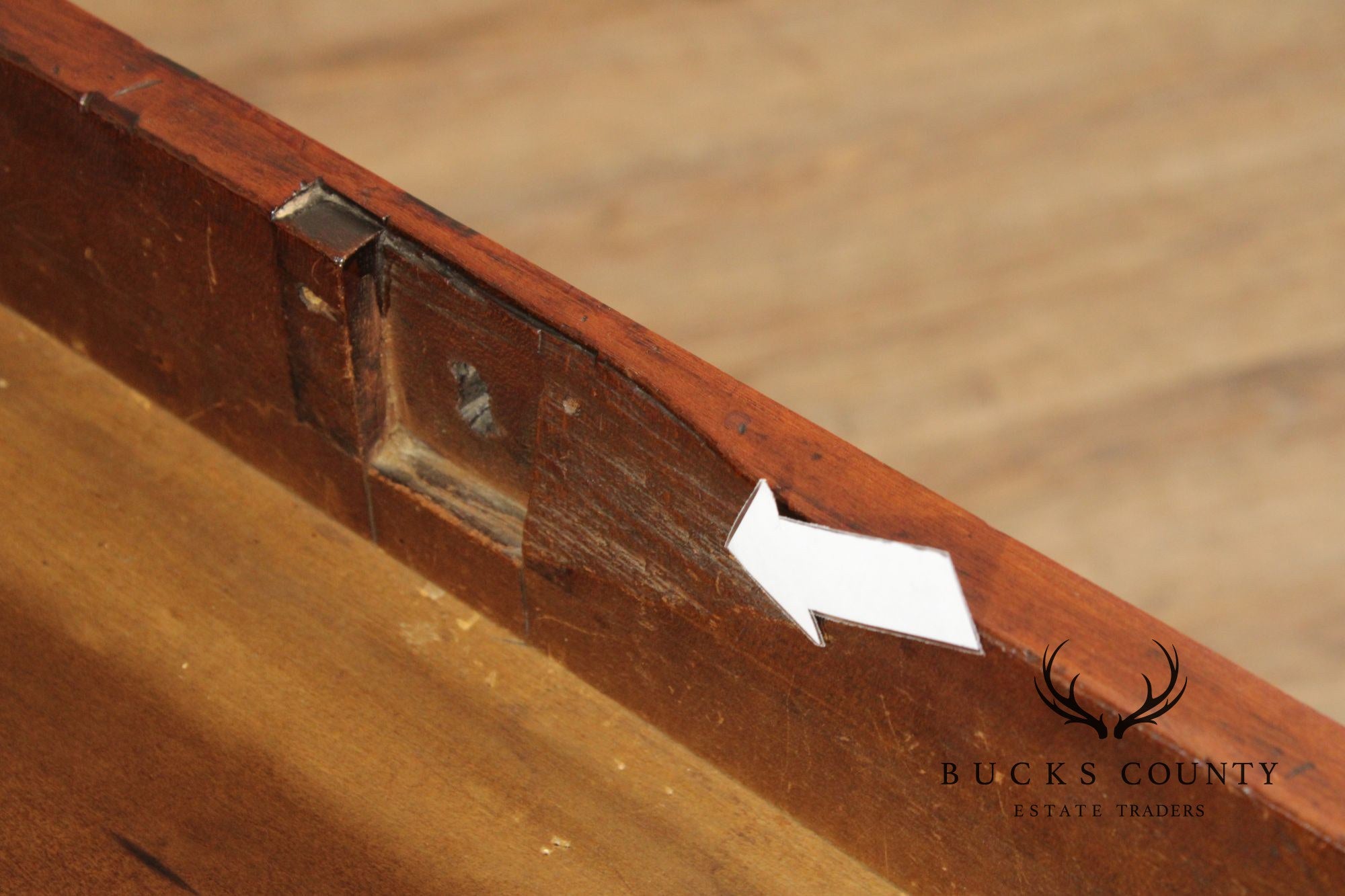 Antique American Chippendale Period Maple Chest of Drawers