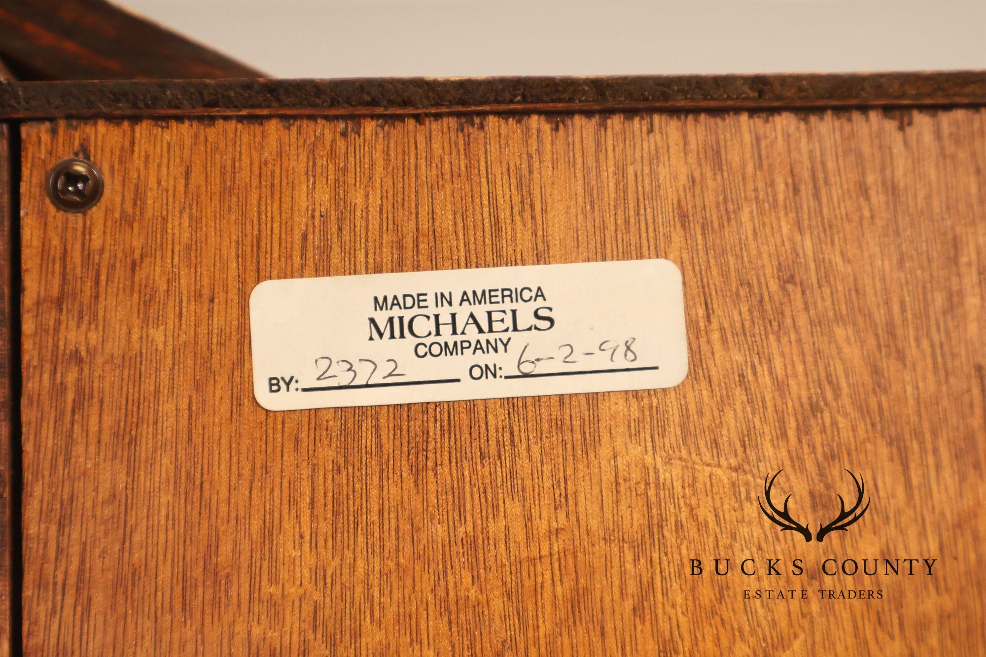 Michaels For Restoration Hardware Arts & Crafts Mission Oak Entertainment Armoire