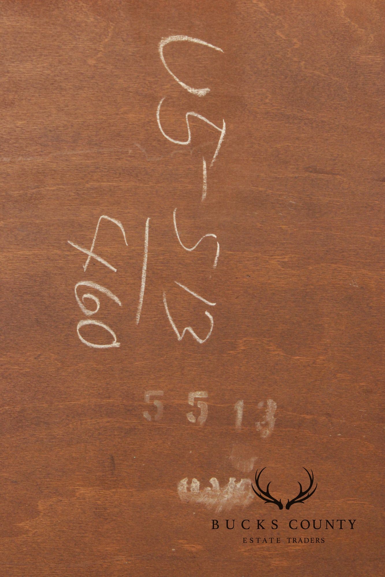 Romweber Pair of Carved Oak Low Bookcases