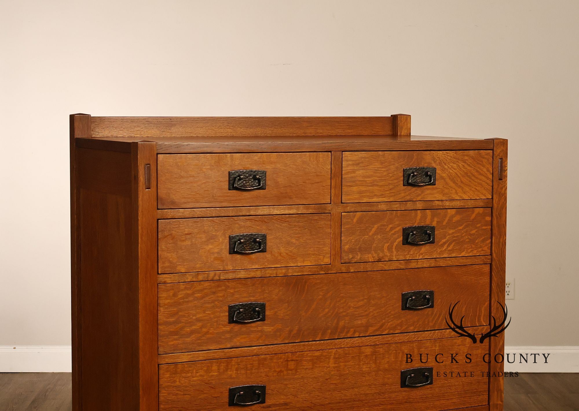 Stickley Mission Collection Oak Eight-Drawer Chest