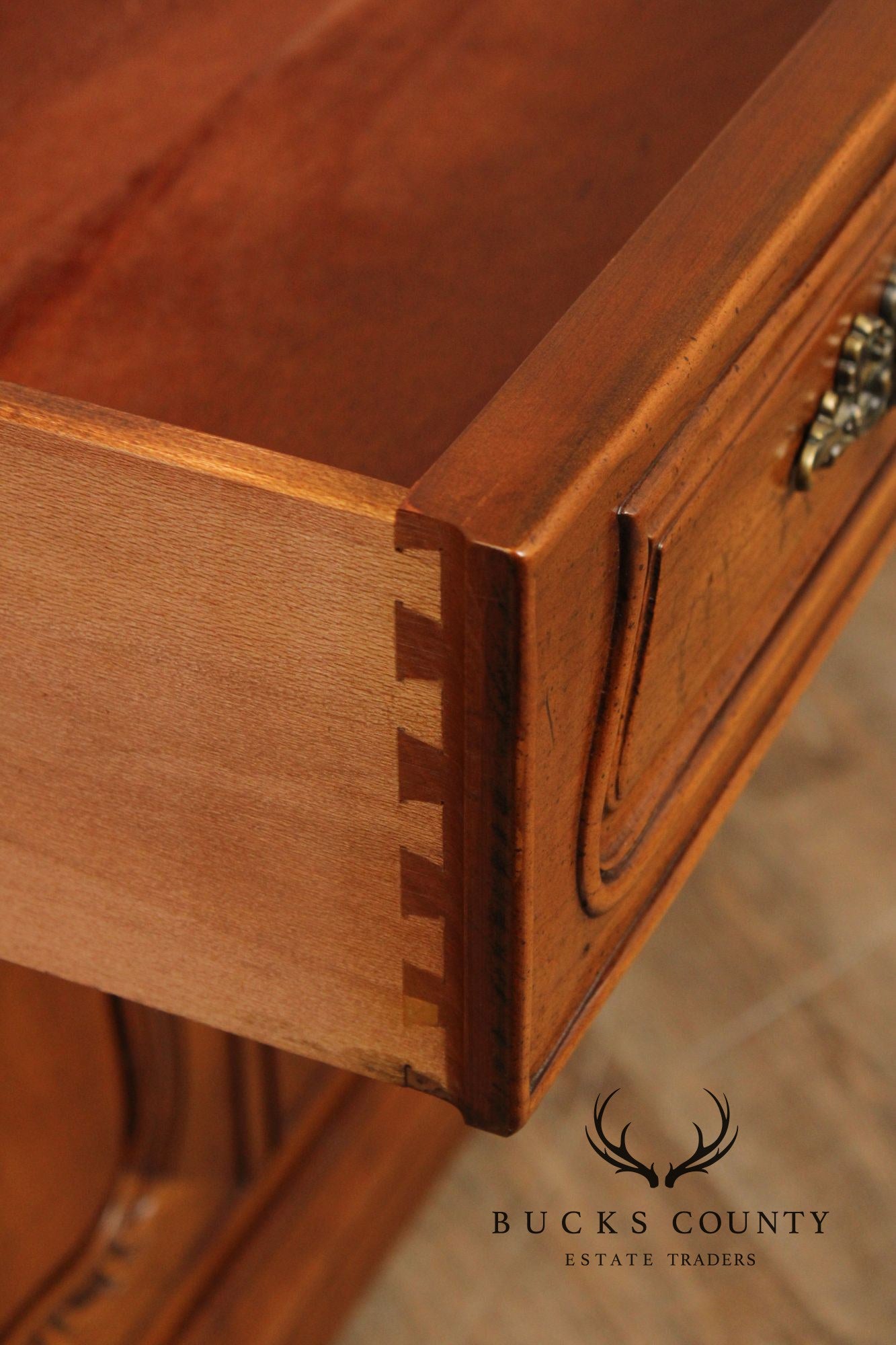 Henredon French Style Walnut Buffet Sideboard