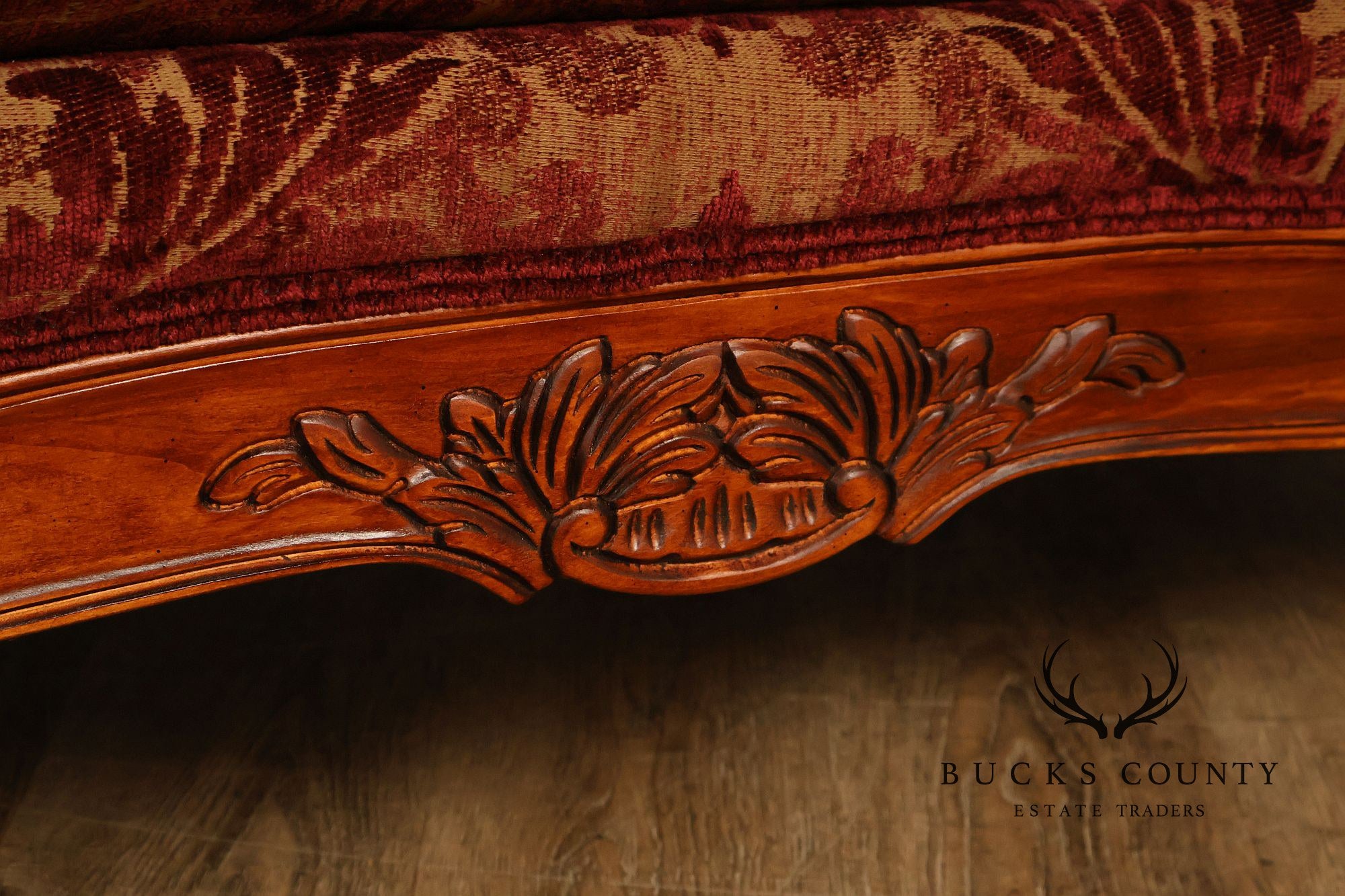 Drexel Heritage Rococo Style Chaise Lounge