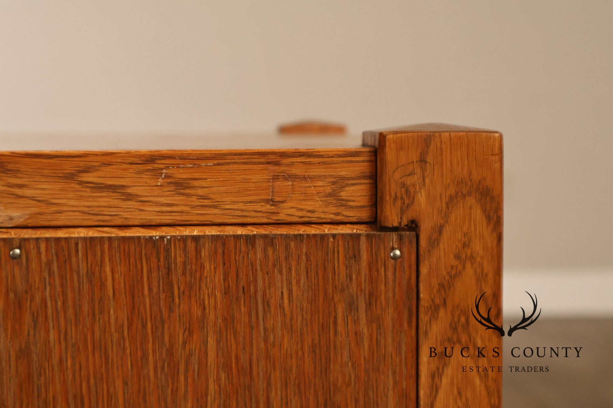 Stickley Mission Collection Oak Three-Drawer Nightstand