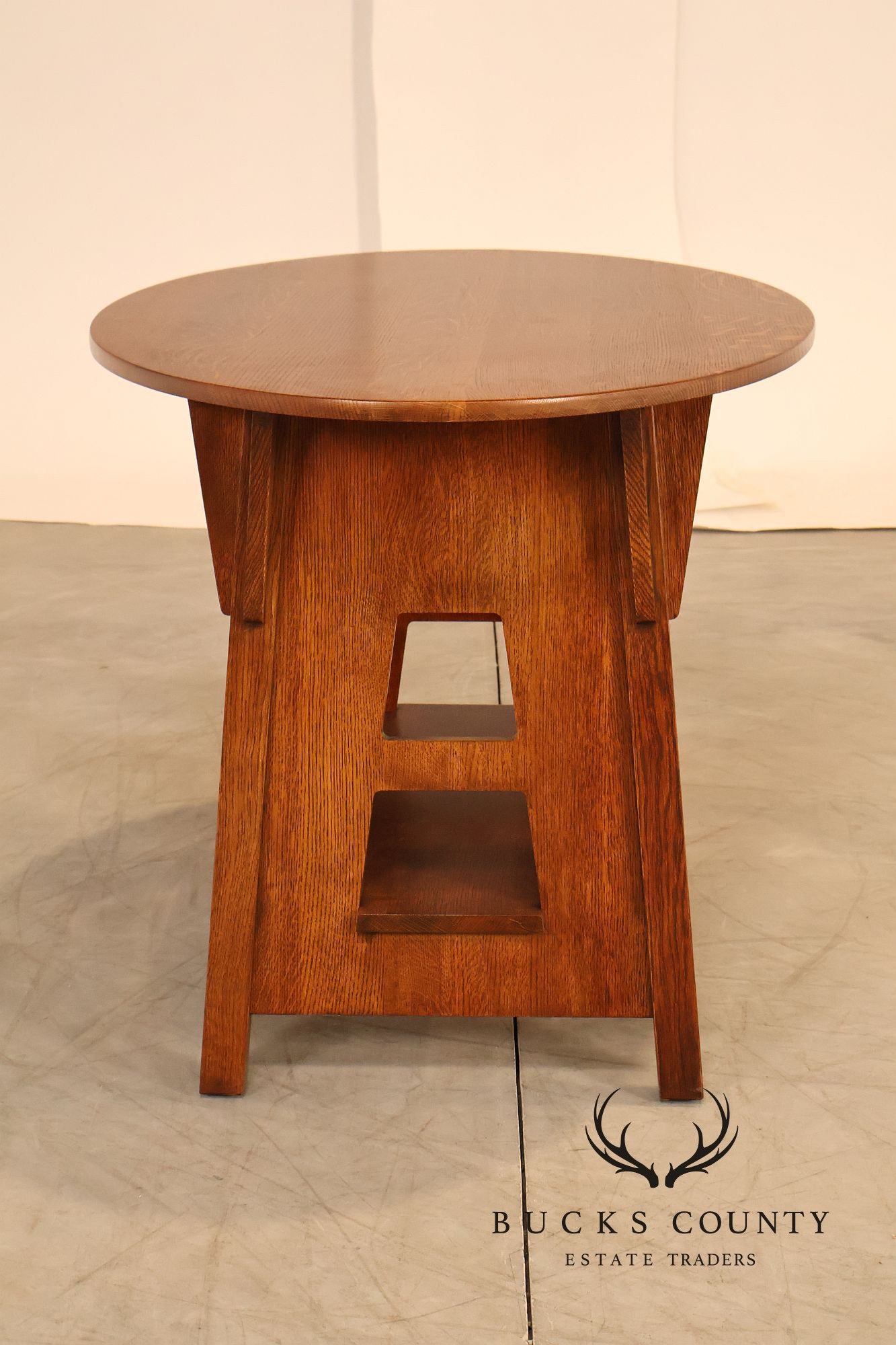 Stickley Mission Collection Oak Limbert Library Table