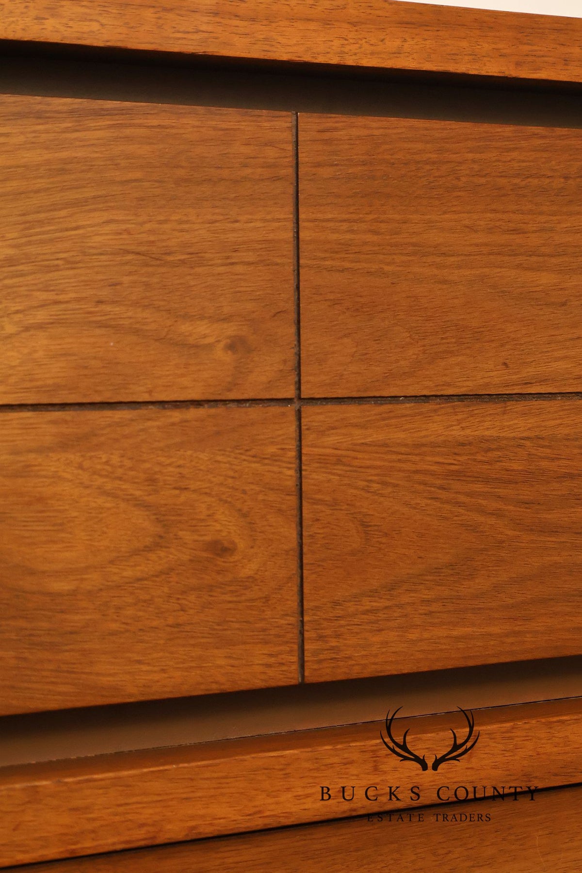 Johnson Carper Mid Century Modern Walnut Tall Chest