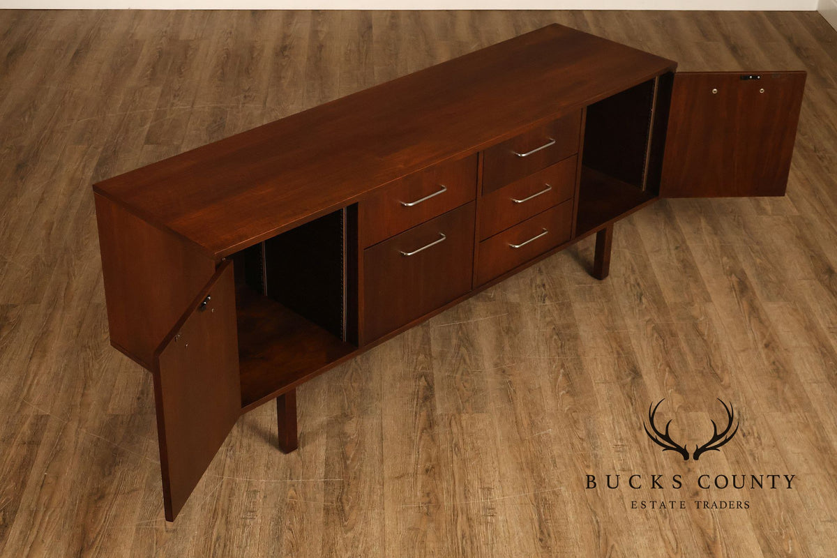 Mid Century Modern Walnut Credenza