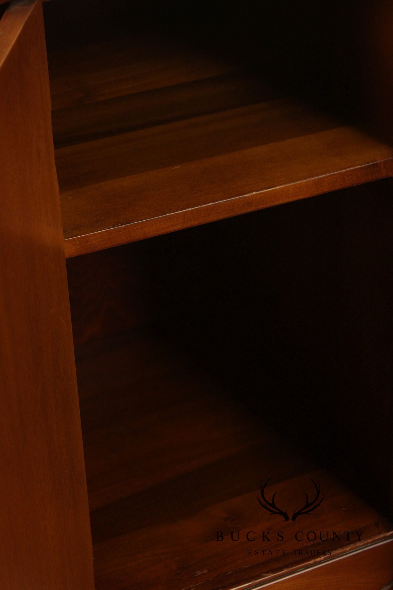 Vintage French Provincial Walnut Sideboard Buffet