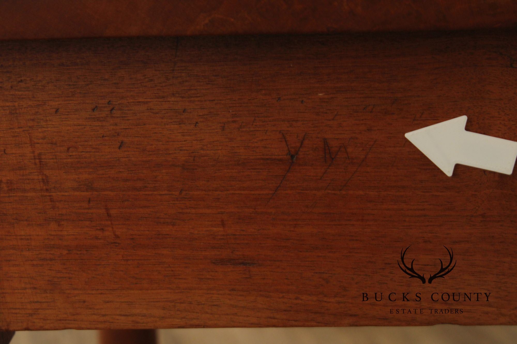 Antique Sheraton Tiger Maple And Walnut Side Table