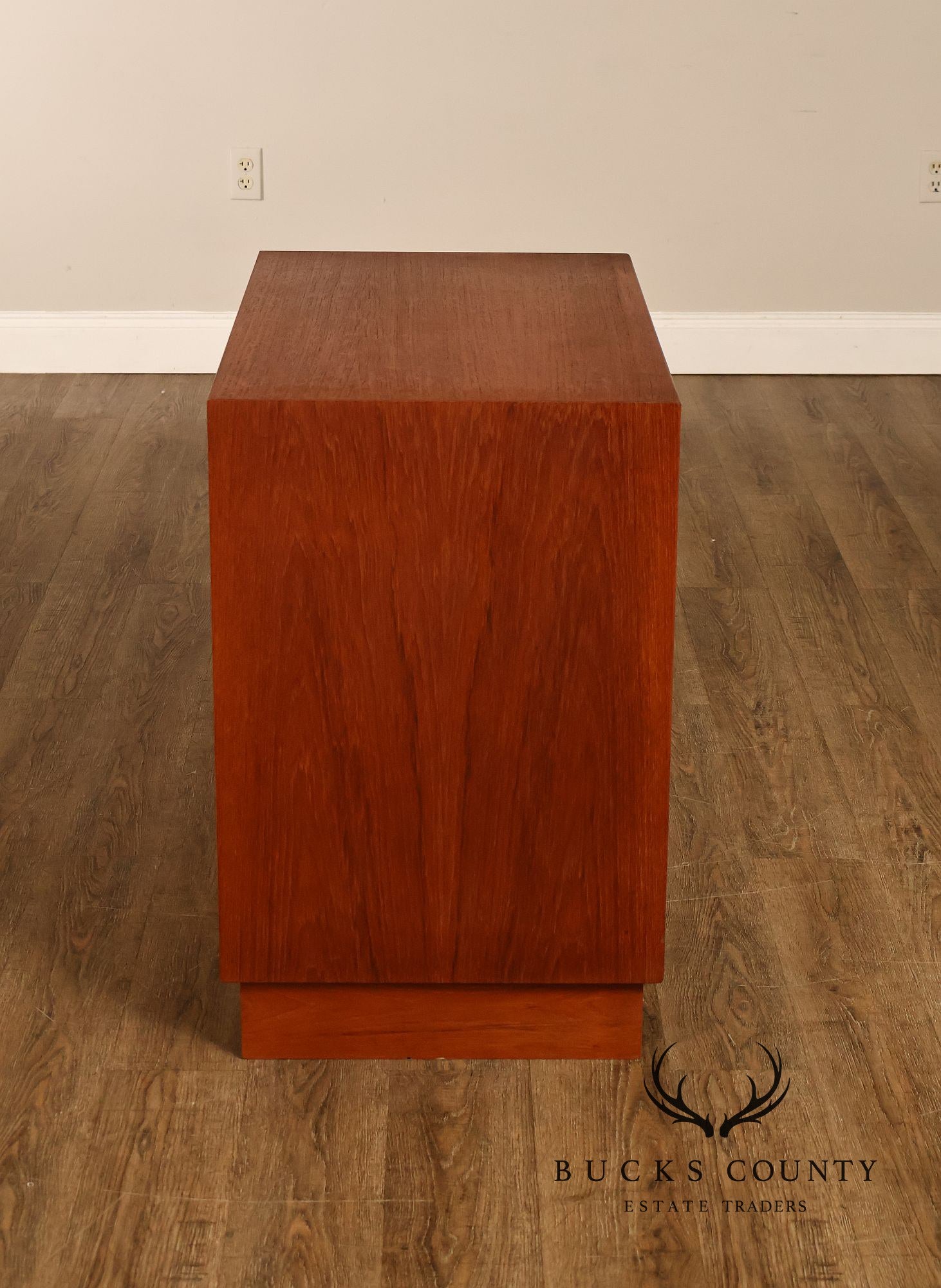 Mid Century Modern Teak Three Drawer Dresser