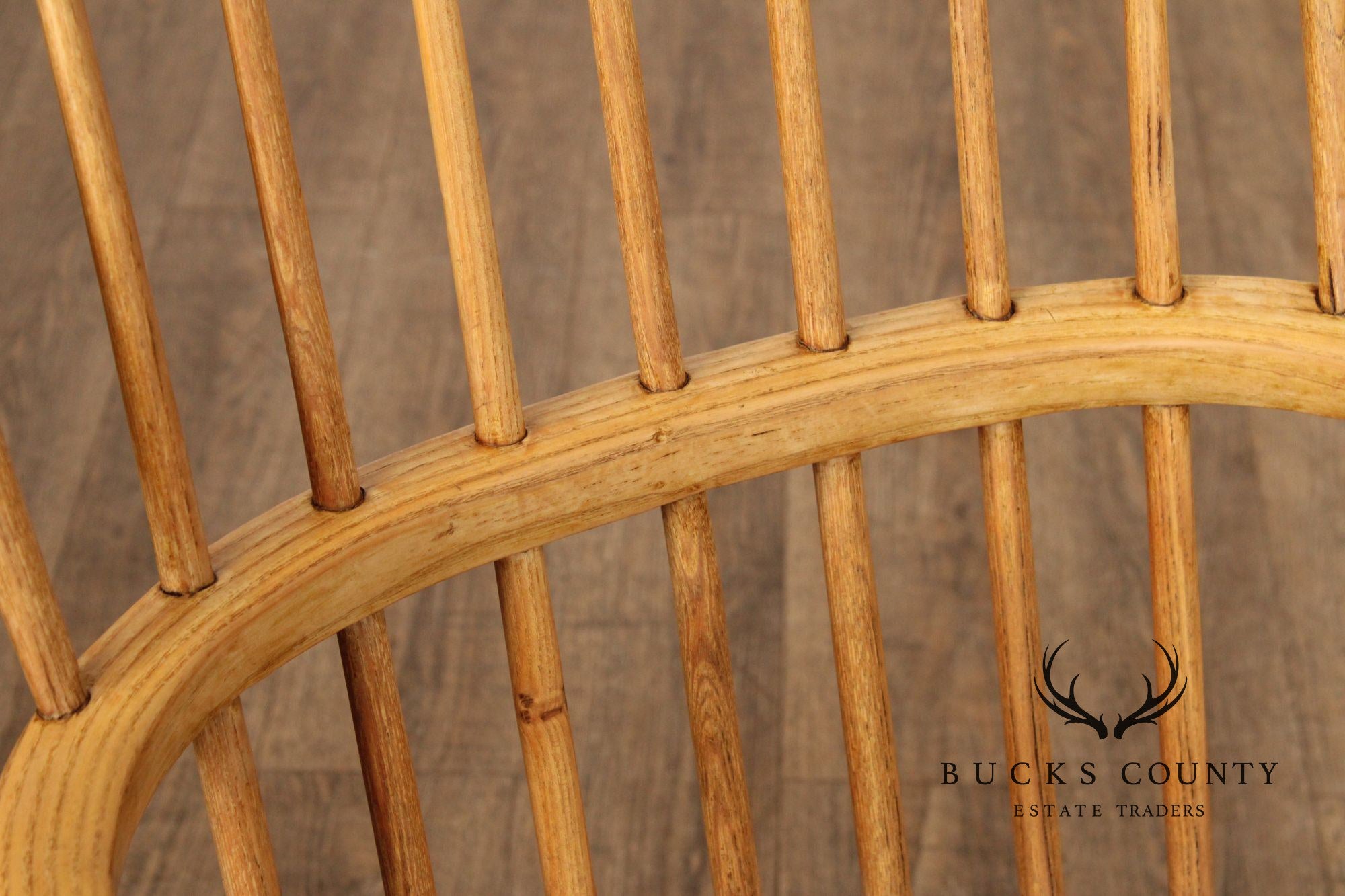 Antique English Oak Windsor Armchair