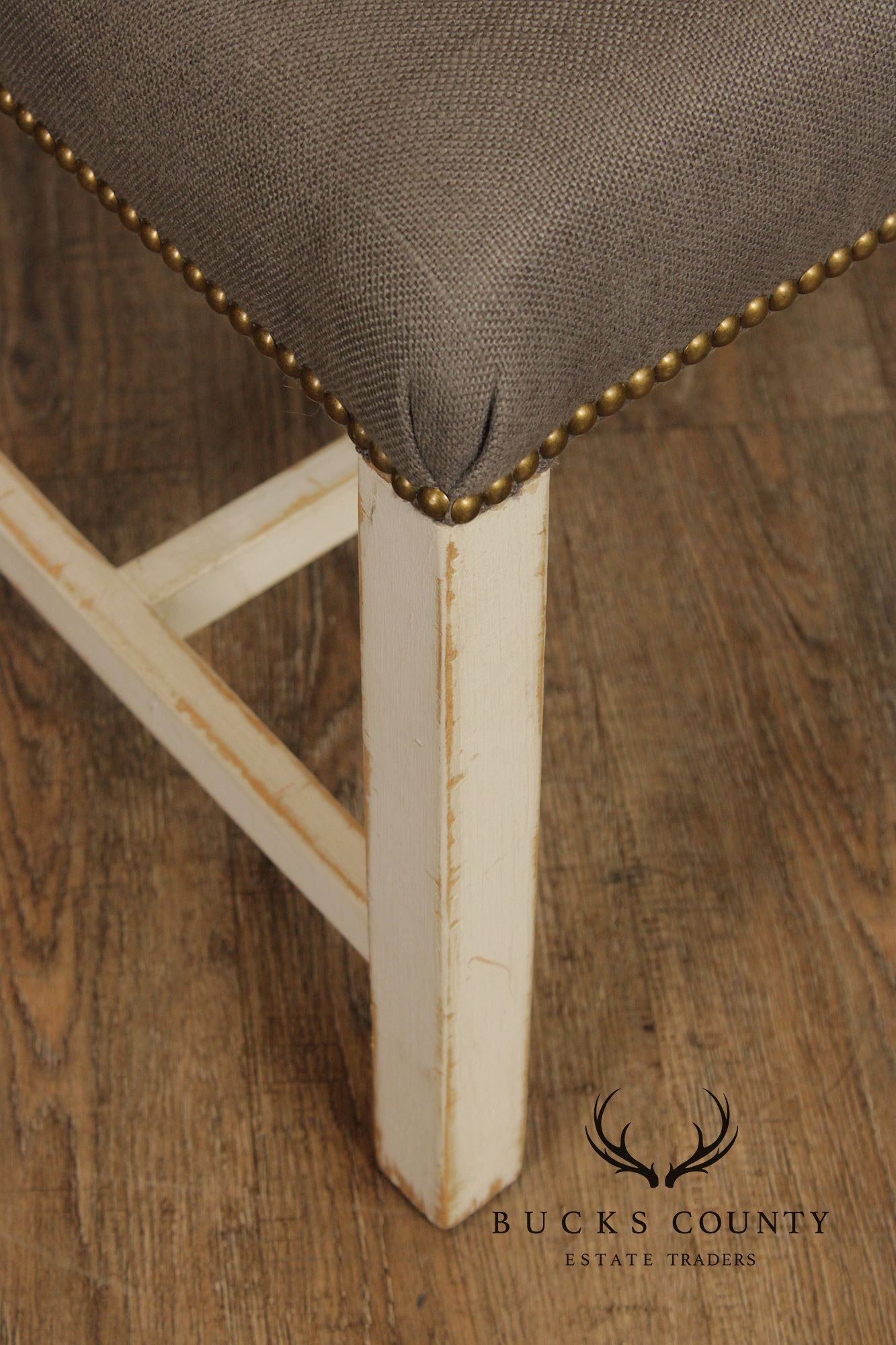 Bunny Williams Home Pair of George II Style 'Jack Chairs'