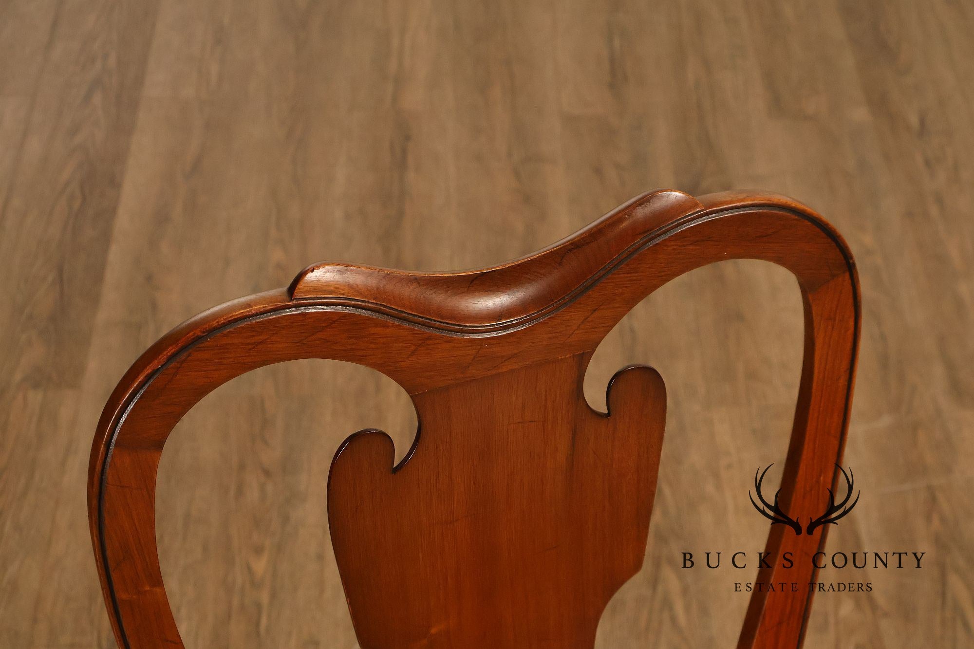 Saybolt Cleland Queen Anne Style Walnut Side Chair