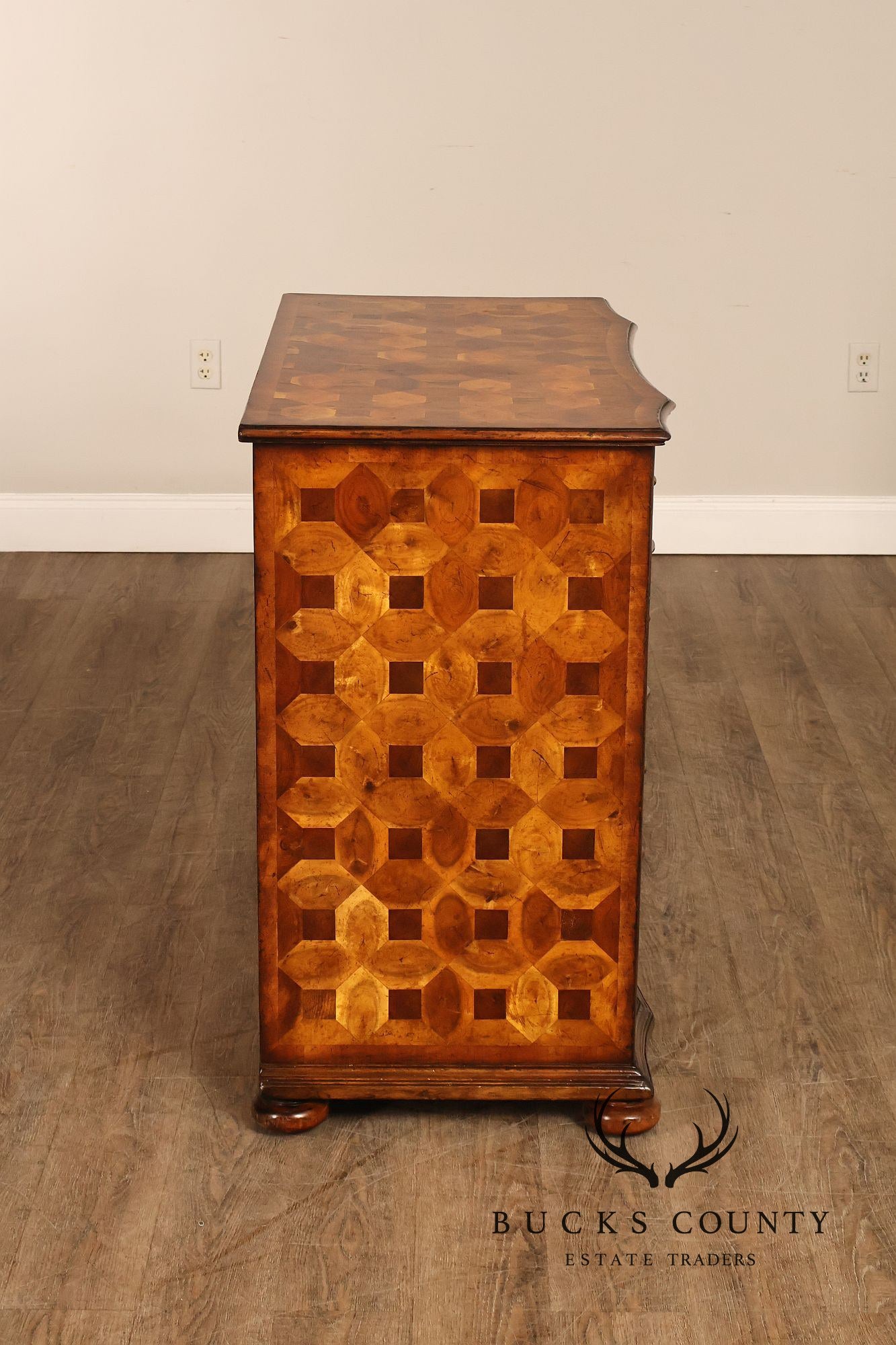 Jonathan Charles Oyster Chest of Drawers