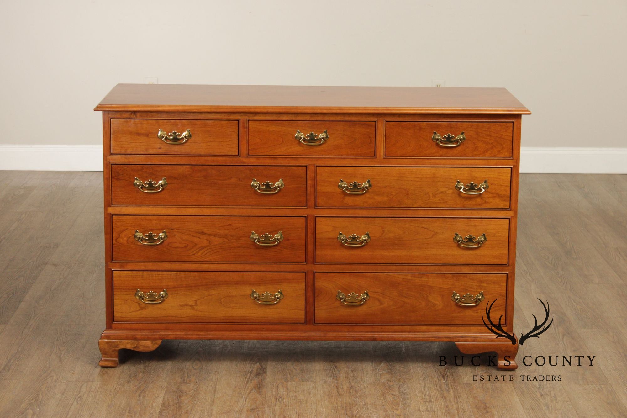 Stickley Chippendale Style Cherry Dresser