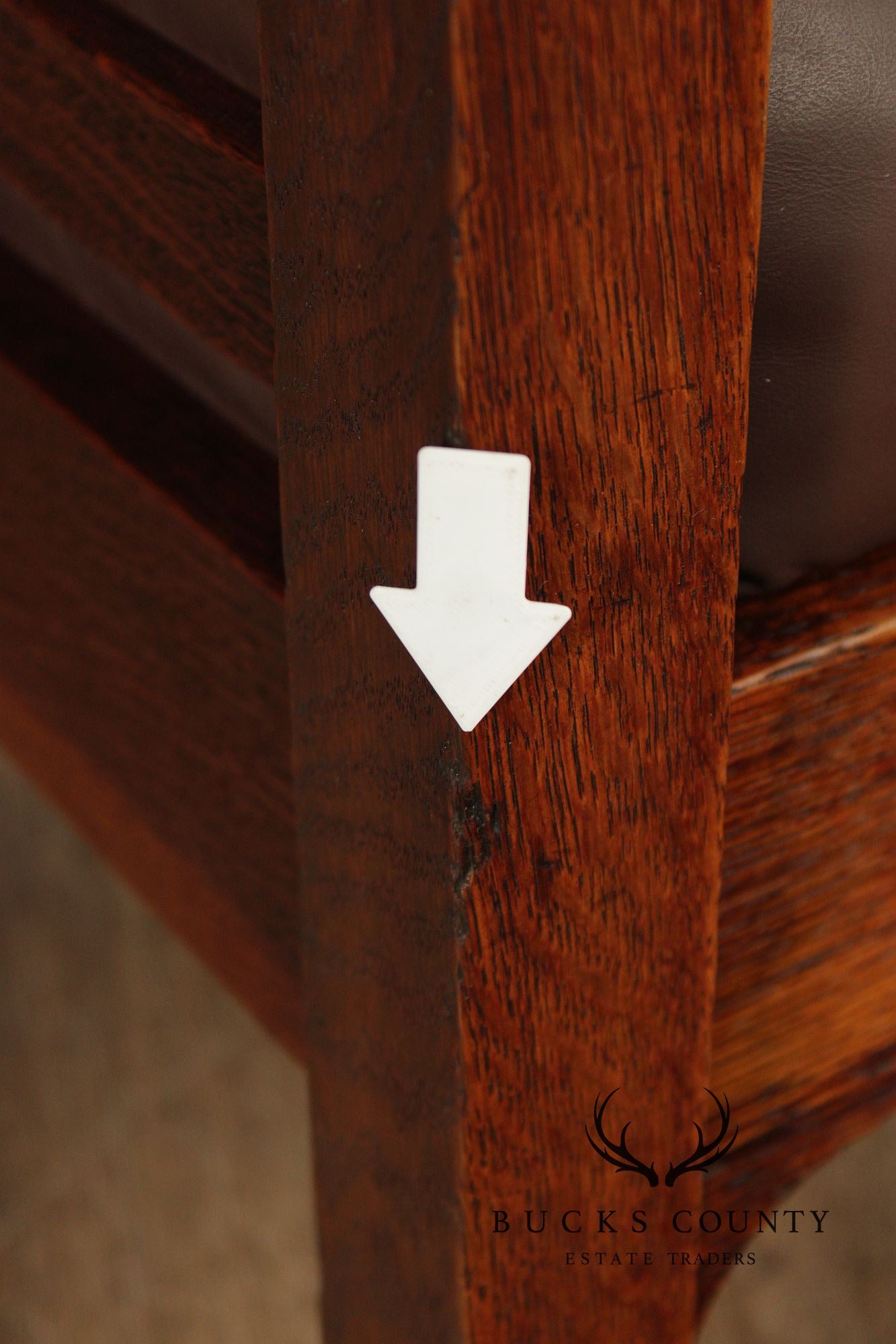 Stickley Brothers Antique Mission Oak Morris Chair