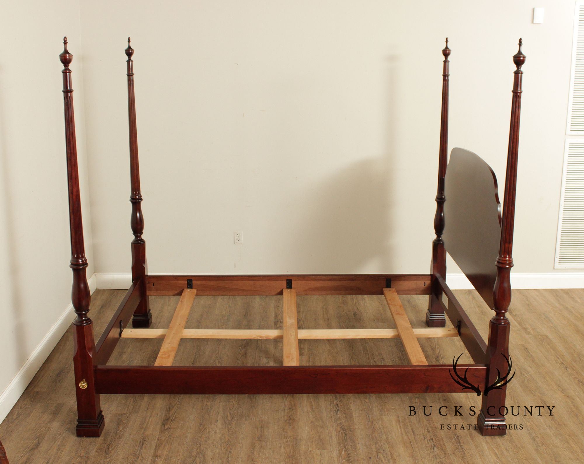 Stickley Cherry Queen Poster Bed