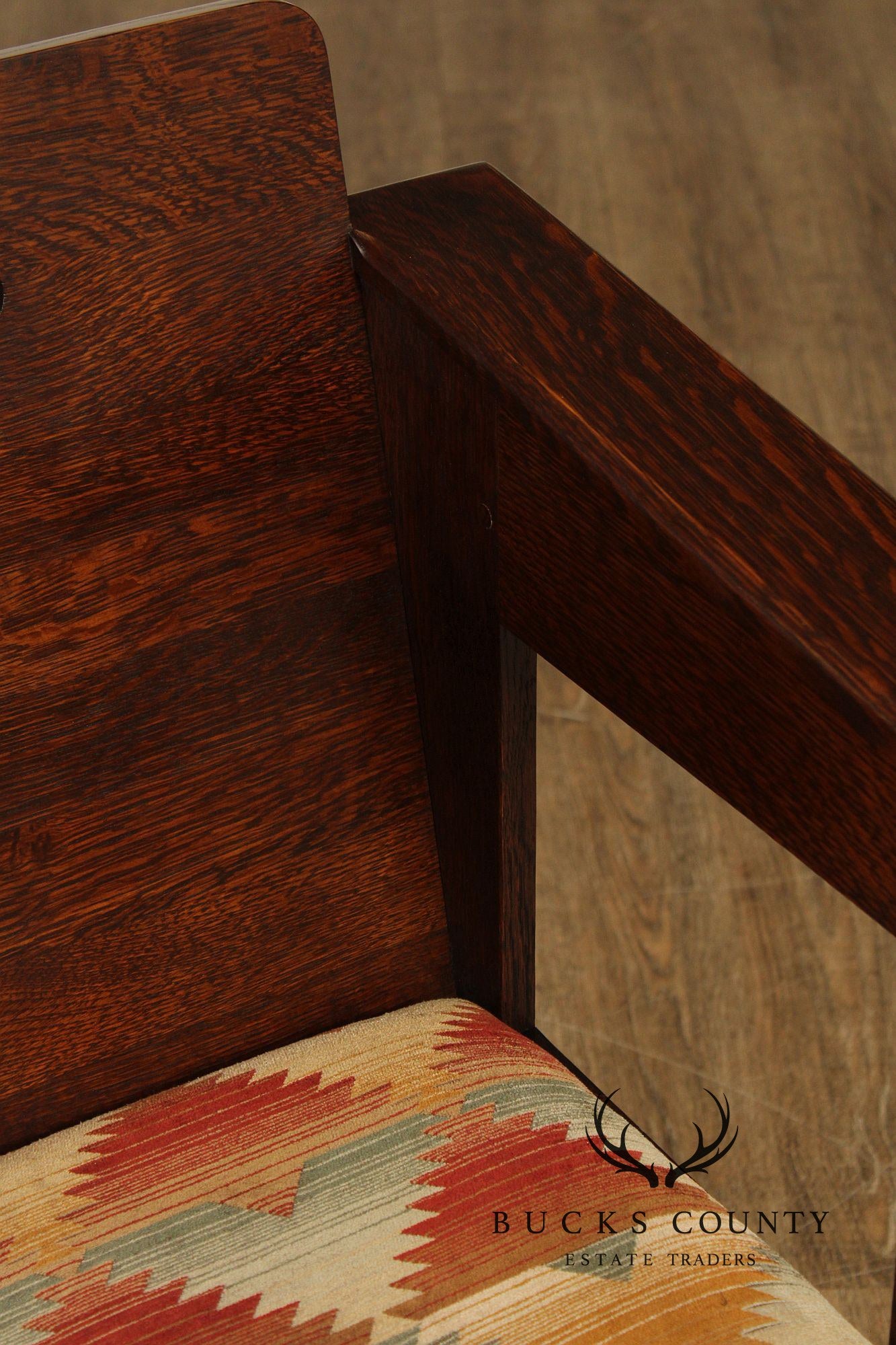 Stickley Mission Collection Limbert Style Oak Cafe Chair