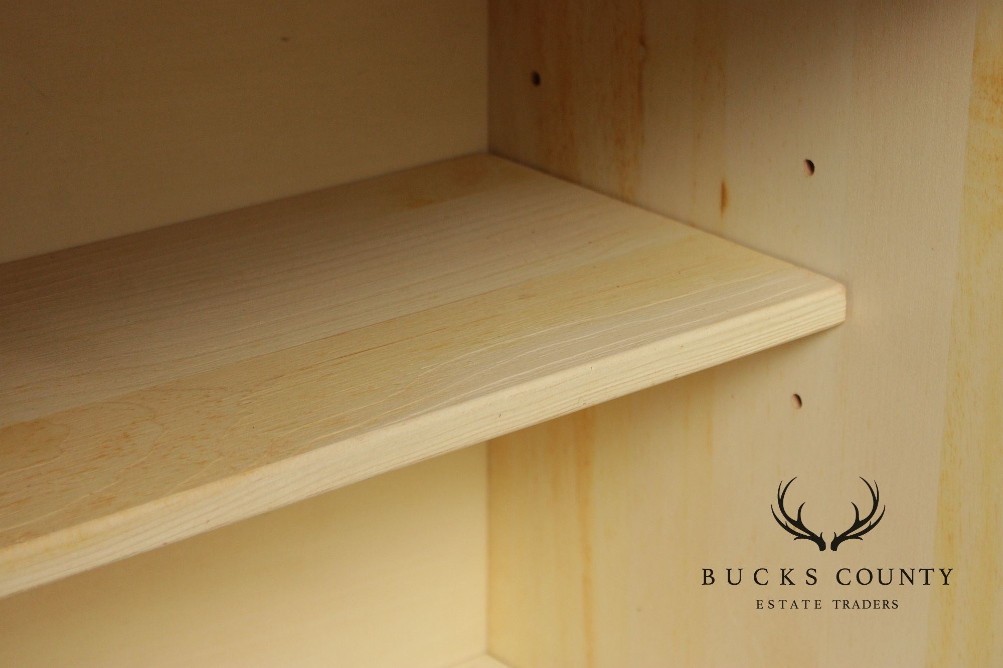 Ethan Allen Made In America Black Painted Three Drawer Buffet