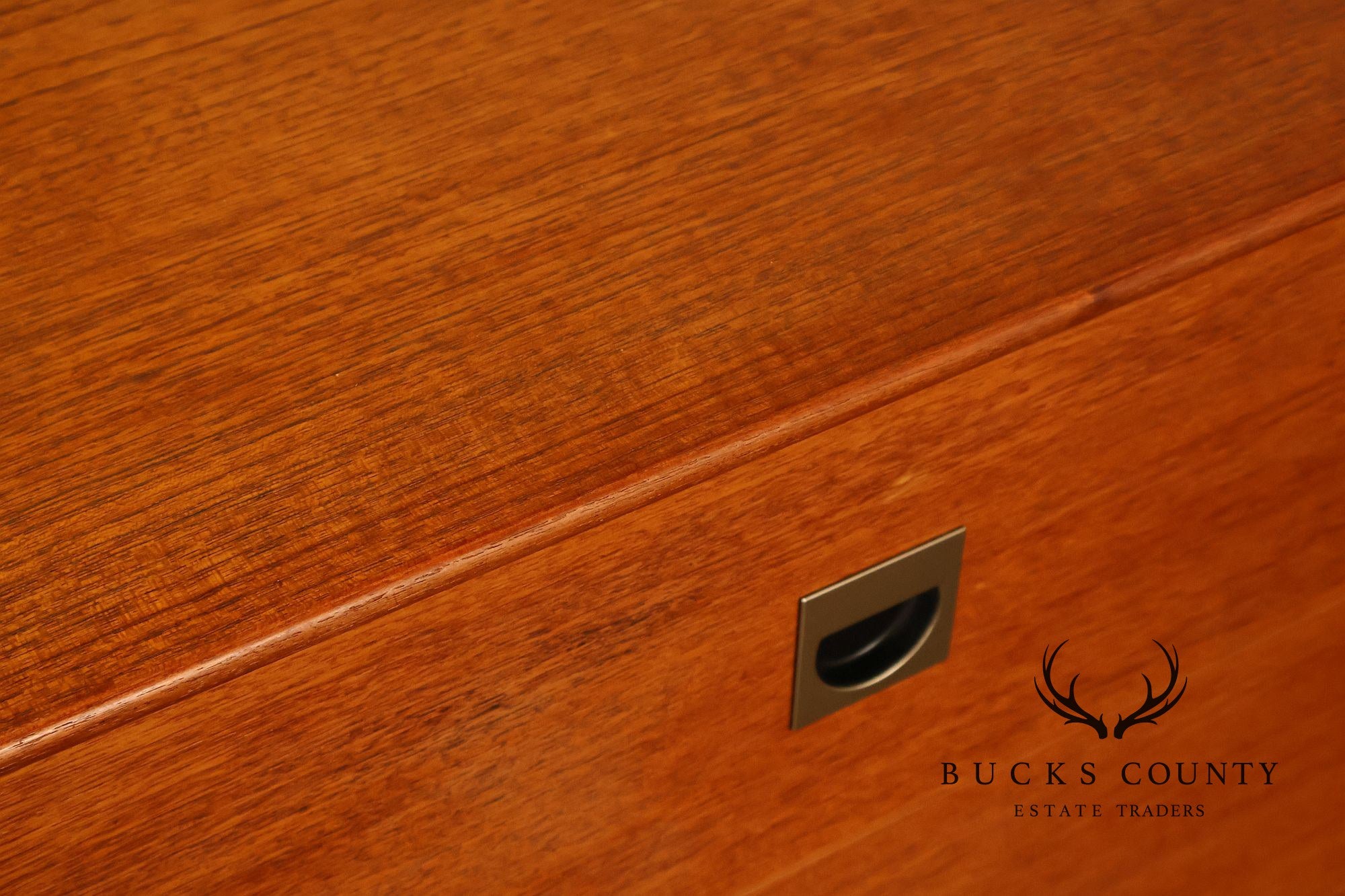 Danish Modern Teak Triple Dresser