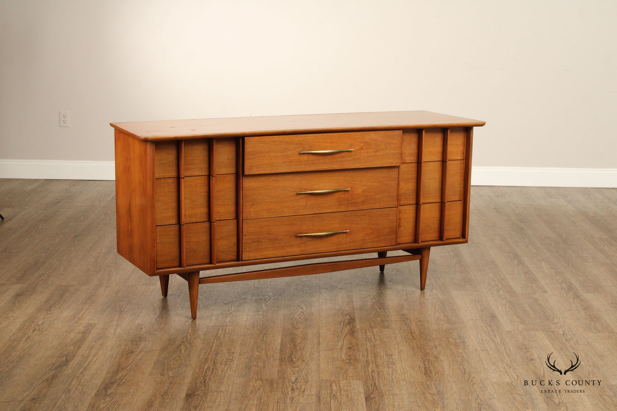 Kent Coffey 'Foreteller' Mid Century Modern Walnut Long Dresser