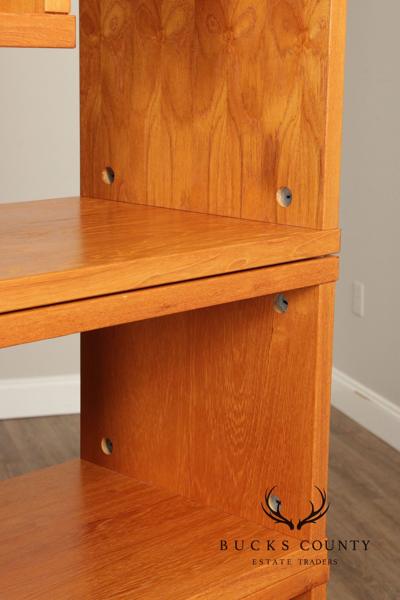 Danish Modern Teak Modular Bookcase
