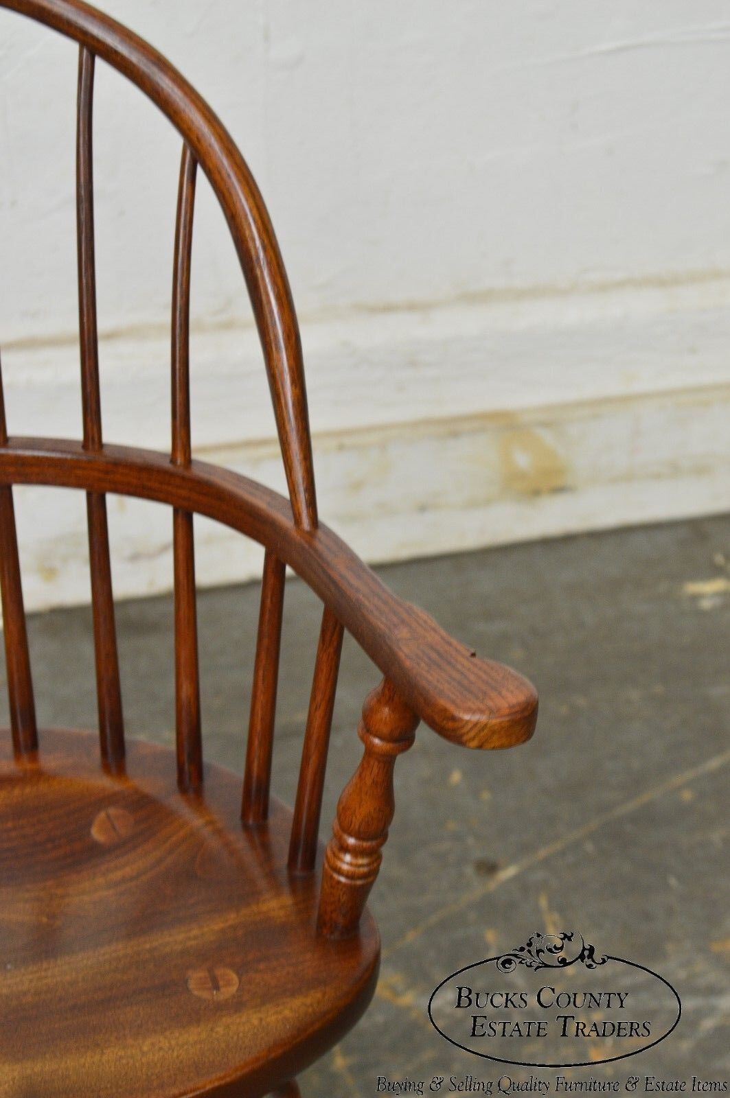 Frederick Duckloe & Bros Windsor Style Childs Diminutive Size Arm Chair