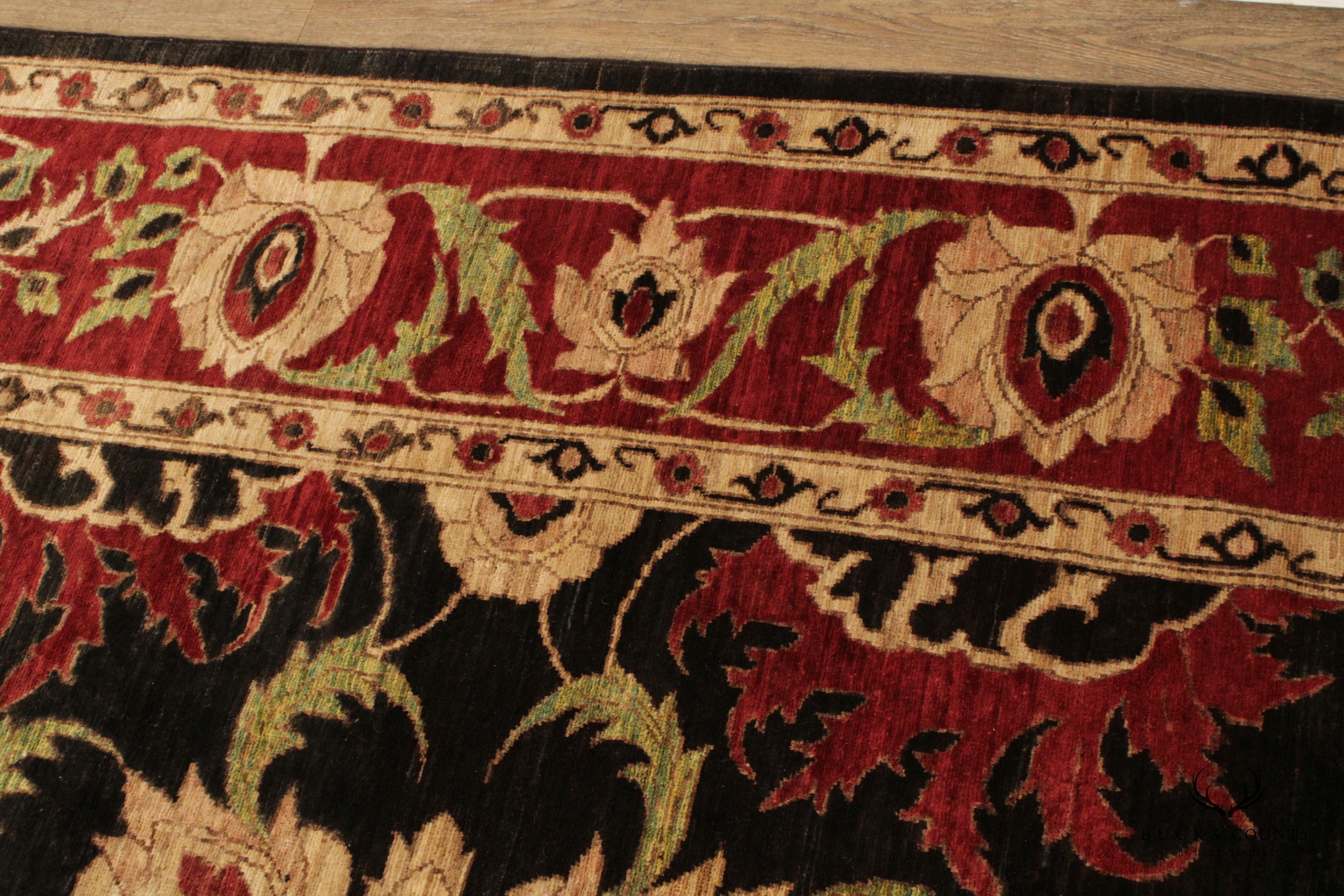 Persian Sultanabad Wool Area Rug 8' X 12'