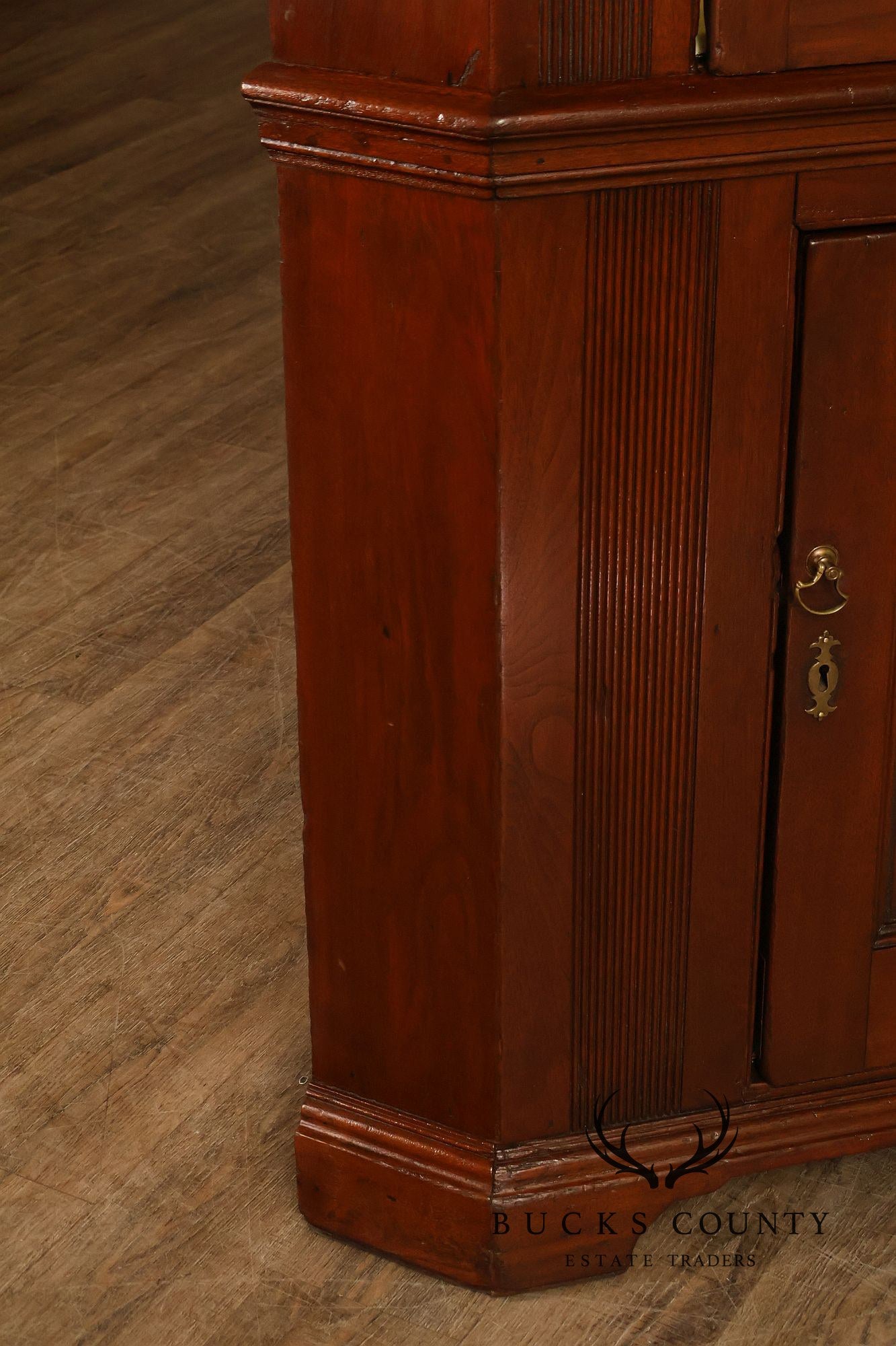 Antique American Walnut Corner Cabinet