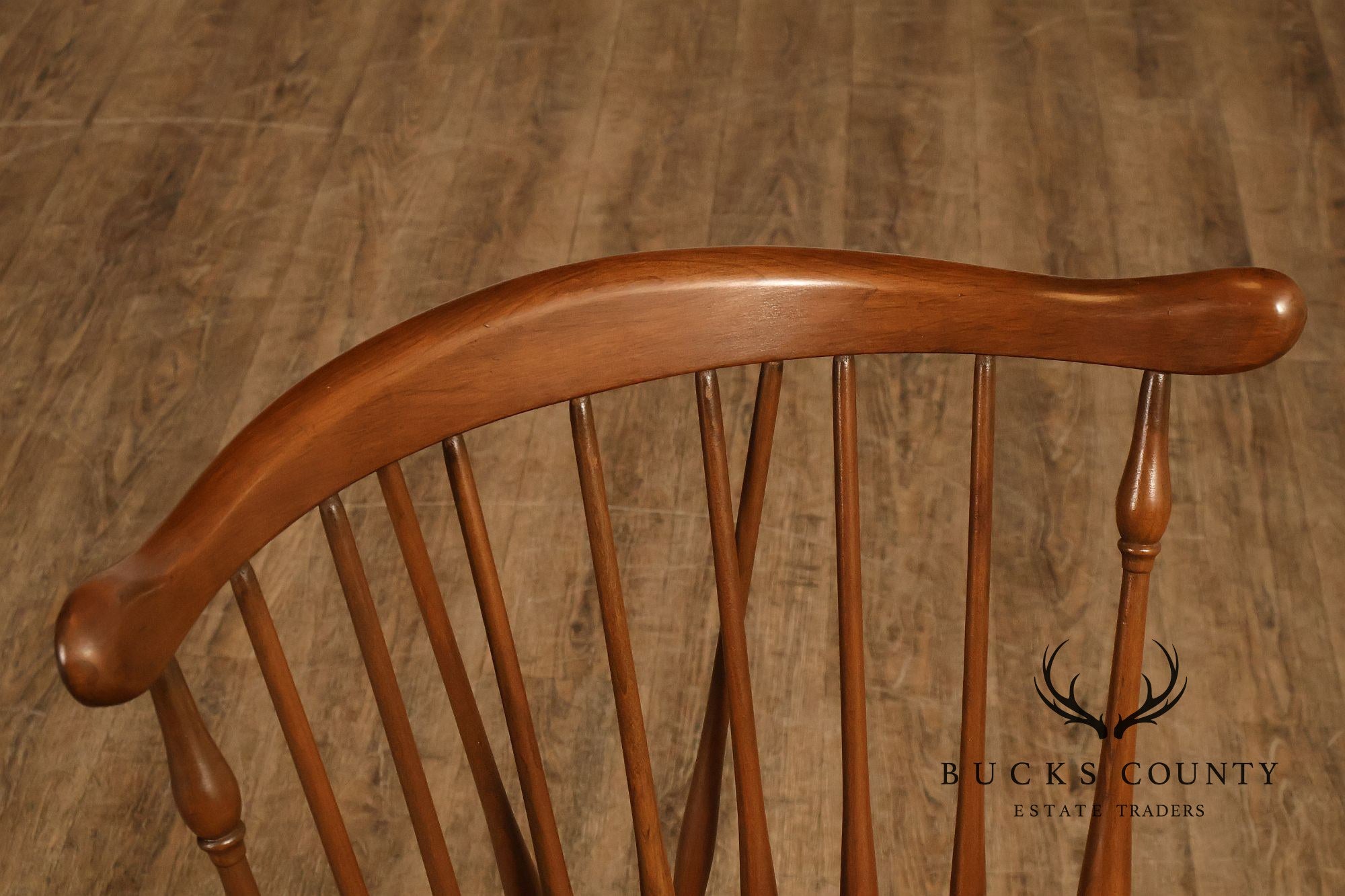 Pennsylvania House Vintage Set of Three Cherry Windsor Chairs