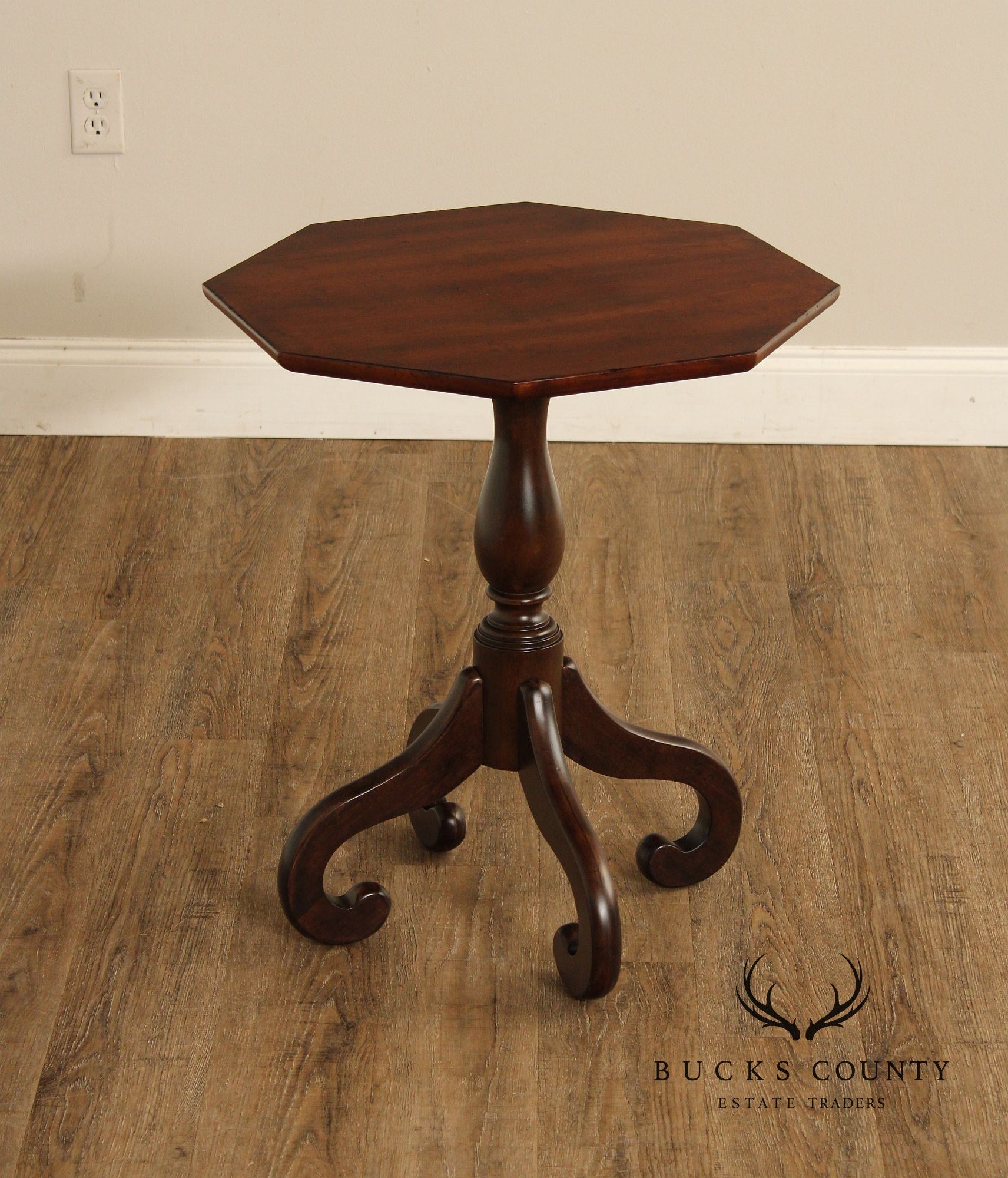 Kincaid Artisan’s Shoppe Solid Wood Octagonal Side Table