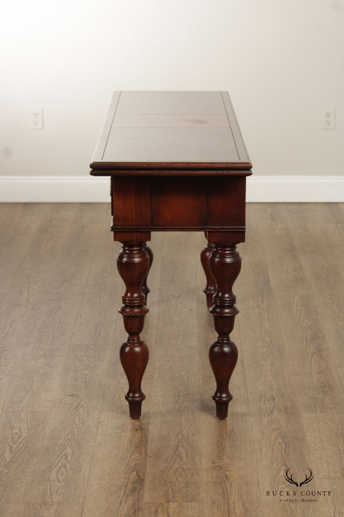 Baker Furniture Milling Road West Indies Mahogany Console Table
