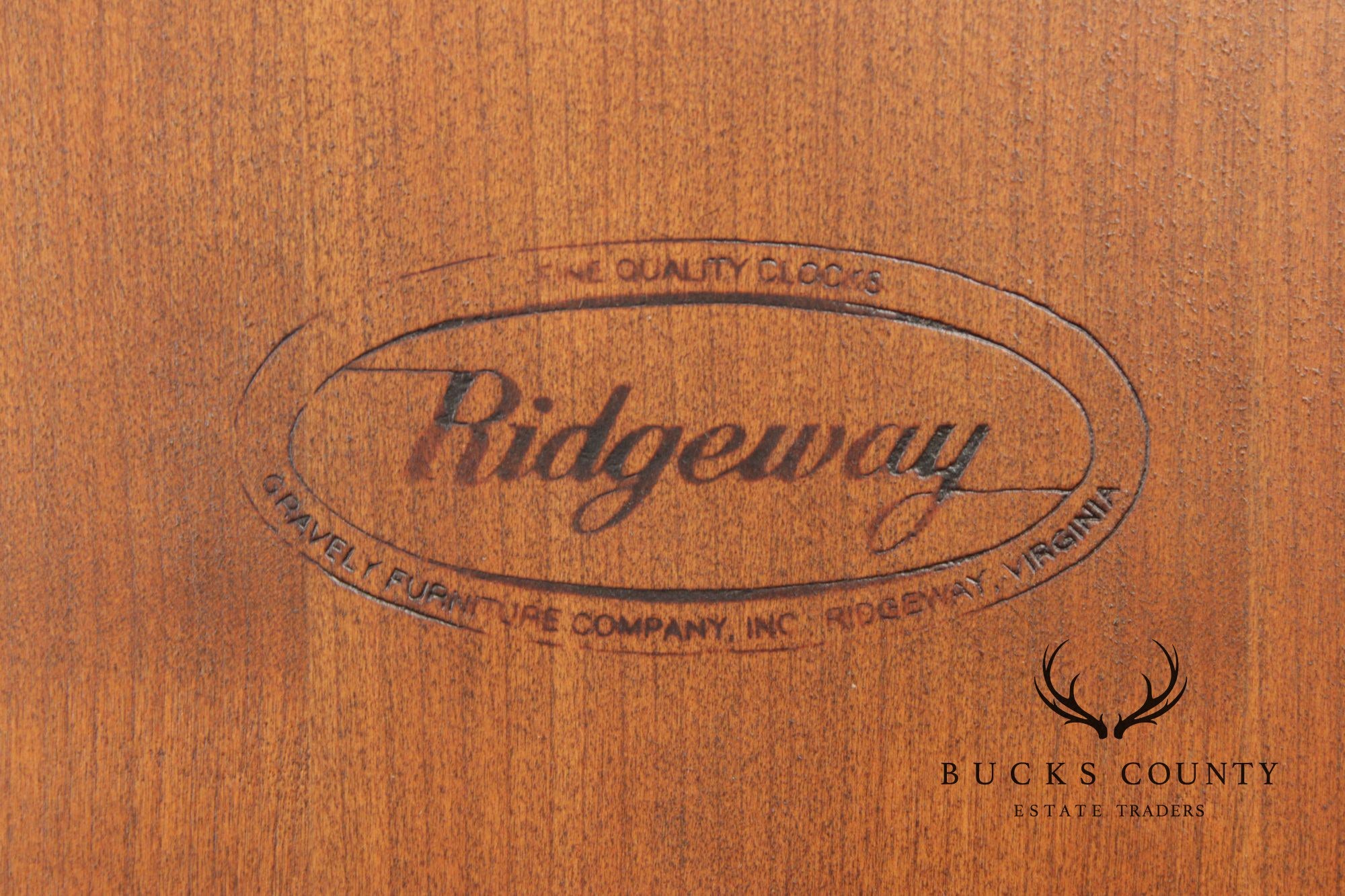 Ridgeway Traditional Cherry Grandfather Clock