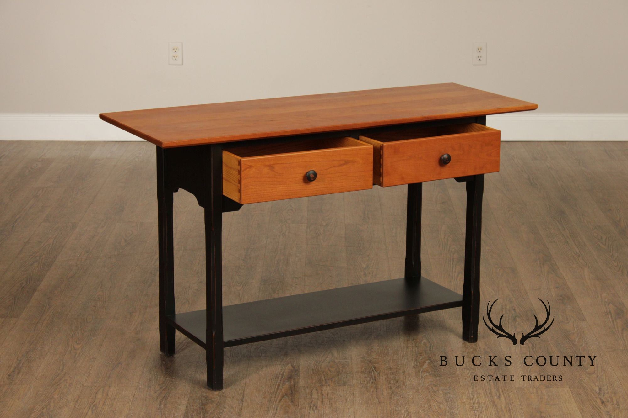 Hunt Country Furniture Cottage Cherry Console Table