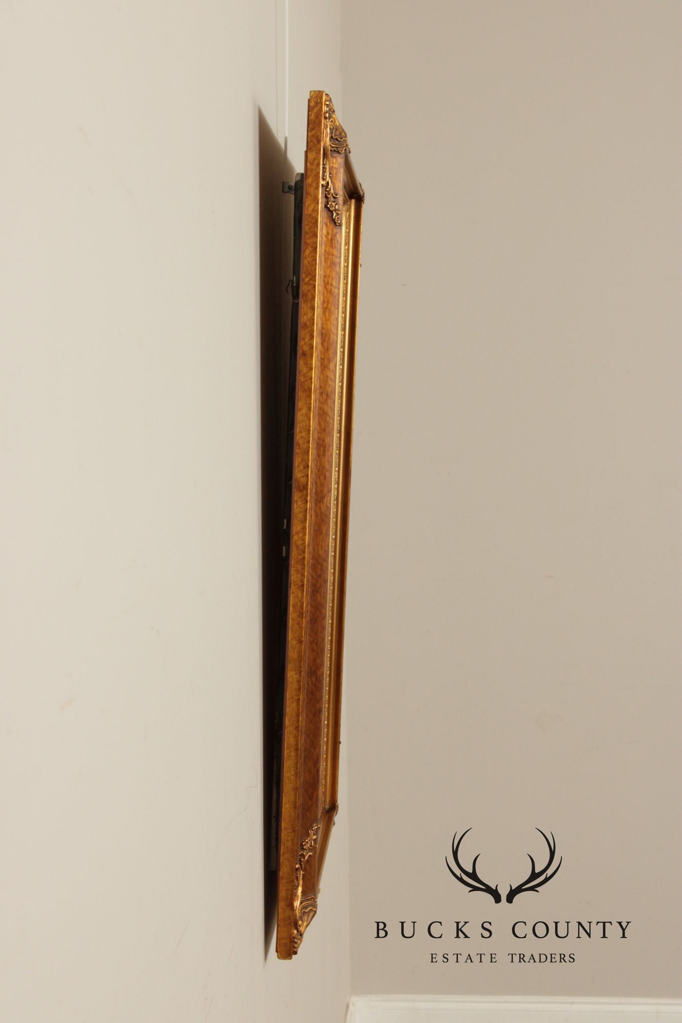 E. Larroque English Genre Painting, 'Hot Toddy'