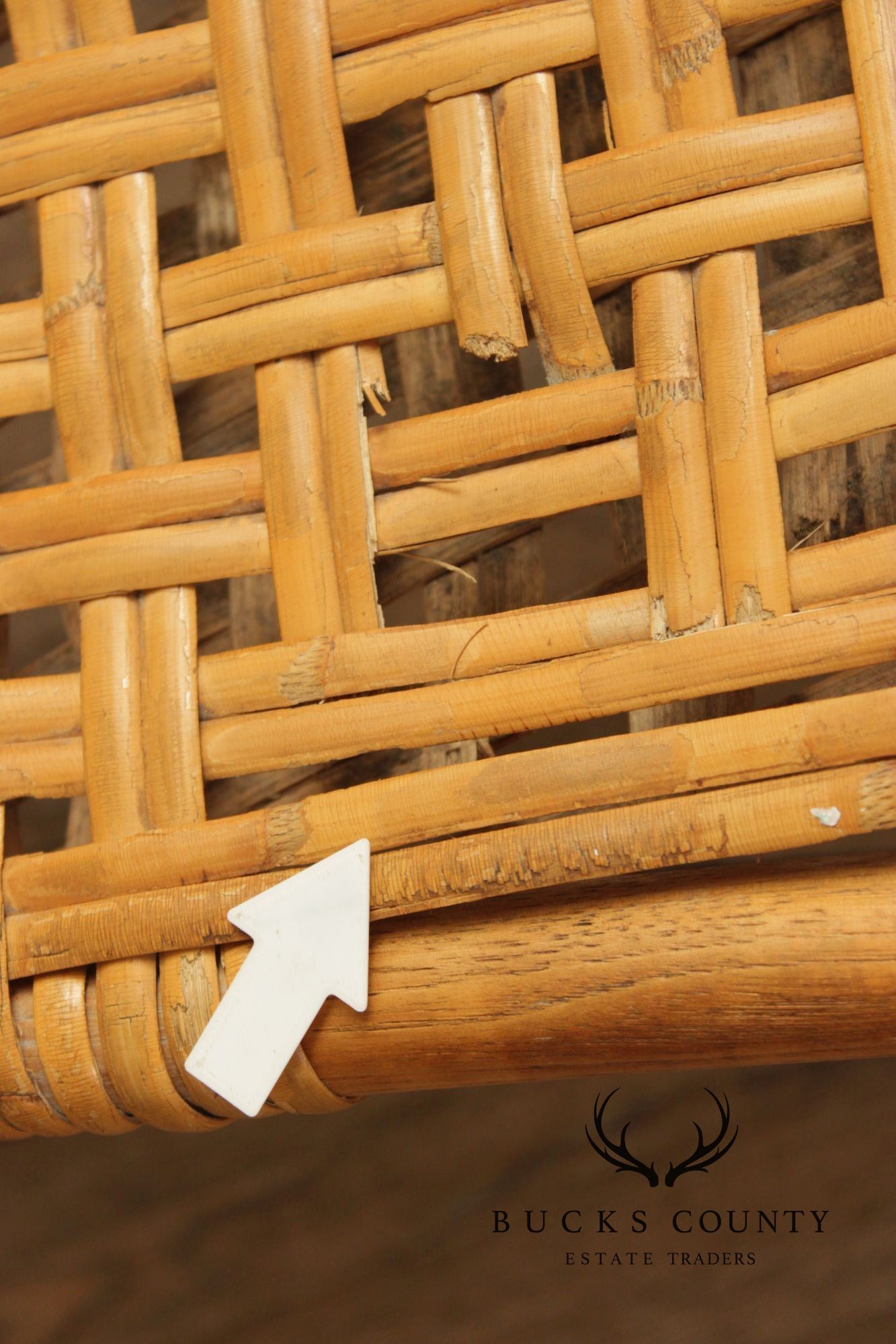 Old Hickory Set of Four 'Wagon Wheel' Dining Chairs