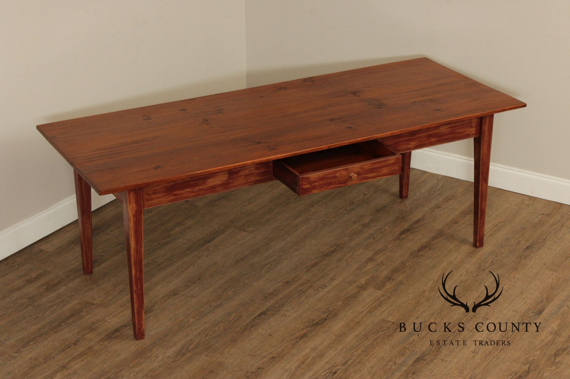 Farmhouse Painted Pine Dining Table