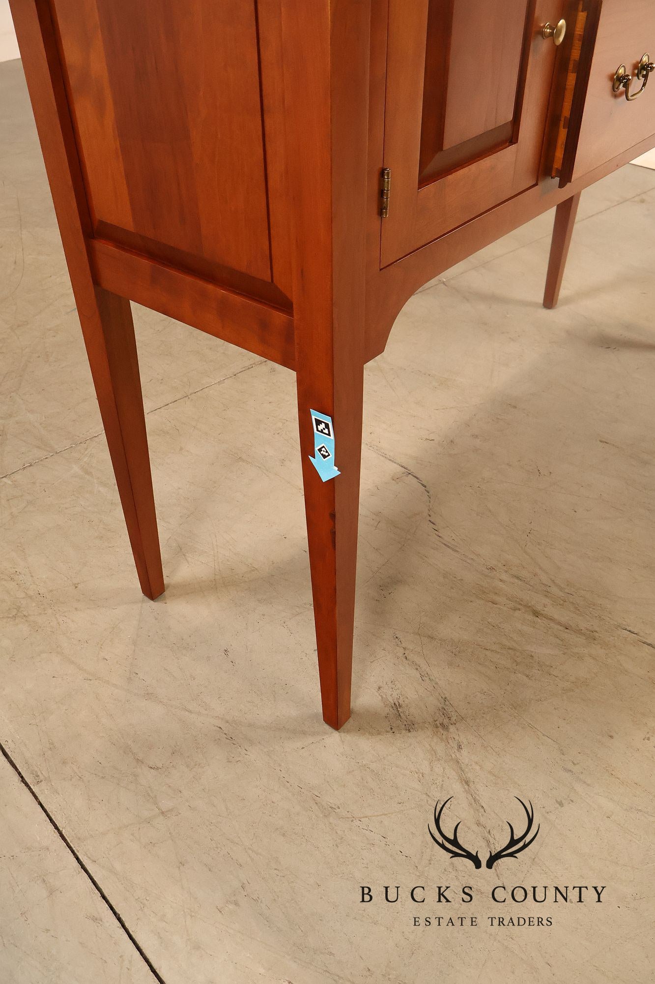 Tom Seely Hepplewhite Style Cherry Sideboard