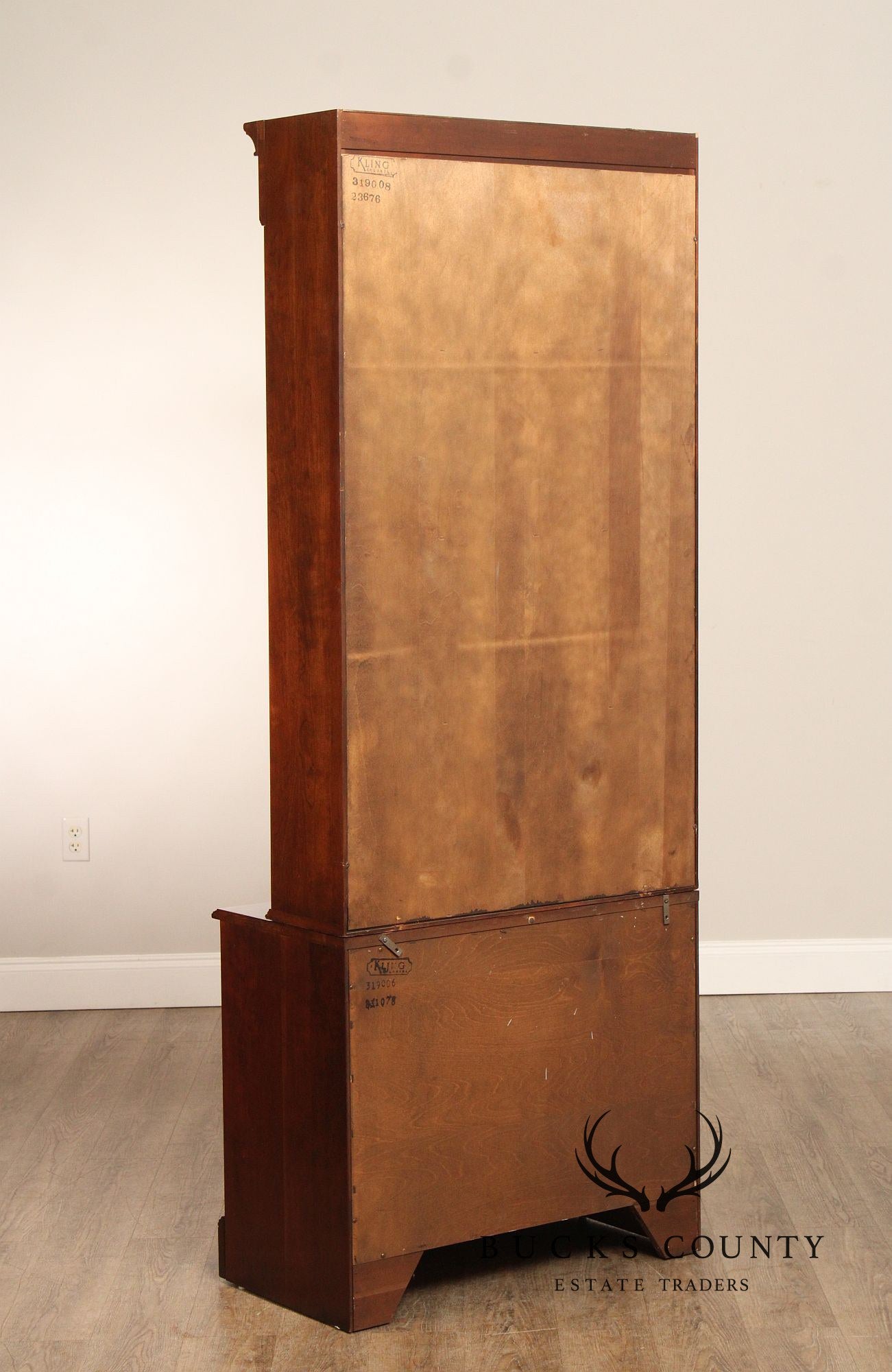 Kling Furniture Vintage Pair of Cherry Bookcases
