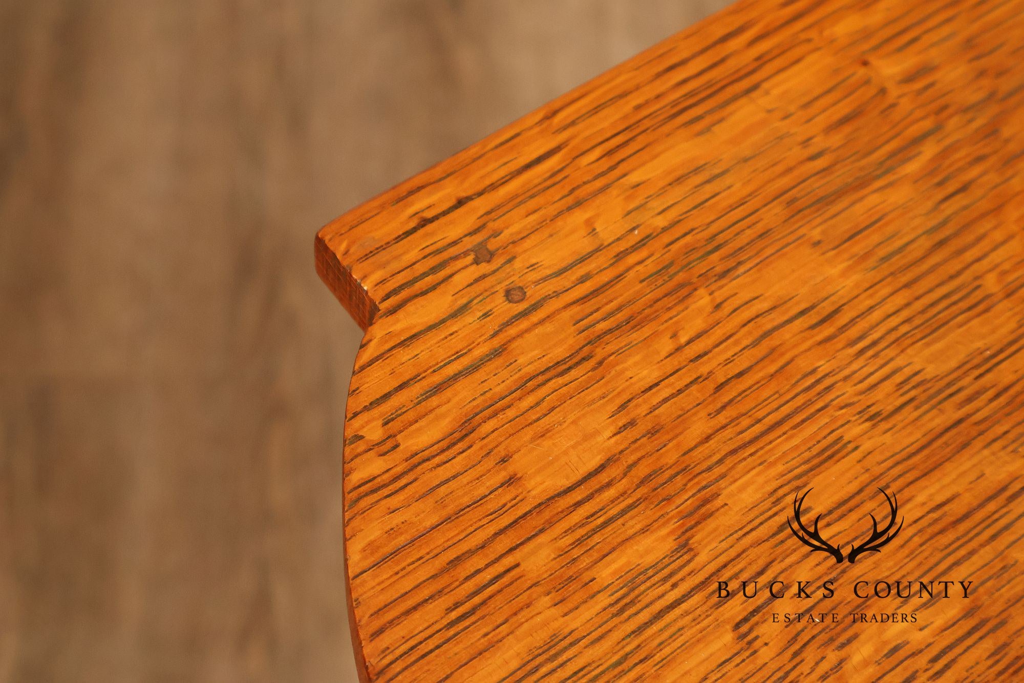Antique Arts And Crafts Oak Bedside Cabinet / Humidor