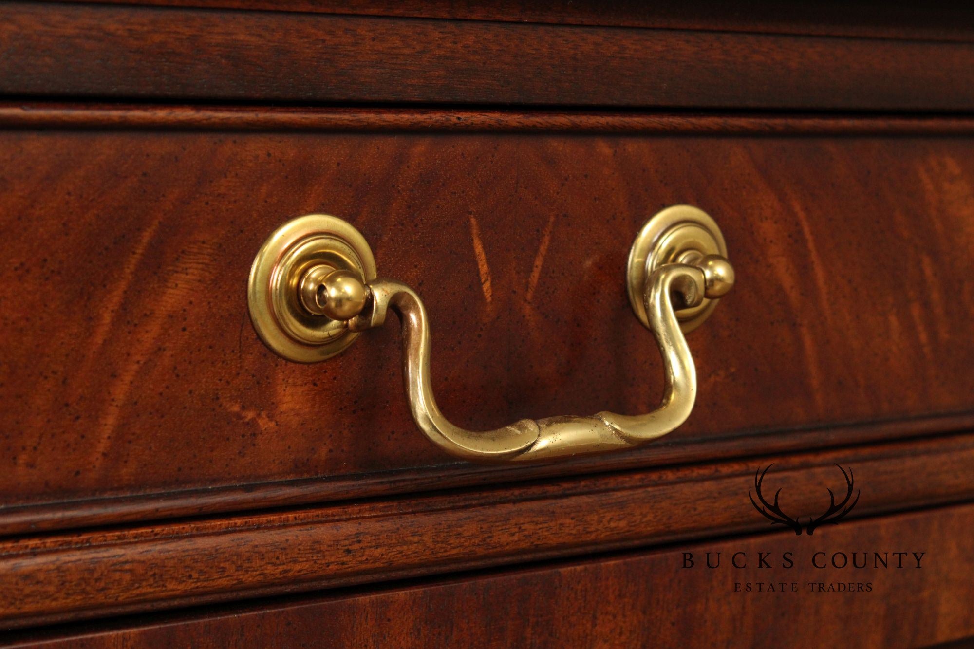 Henredon Regency Style Mahogany China Cabinet