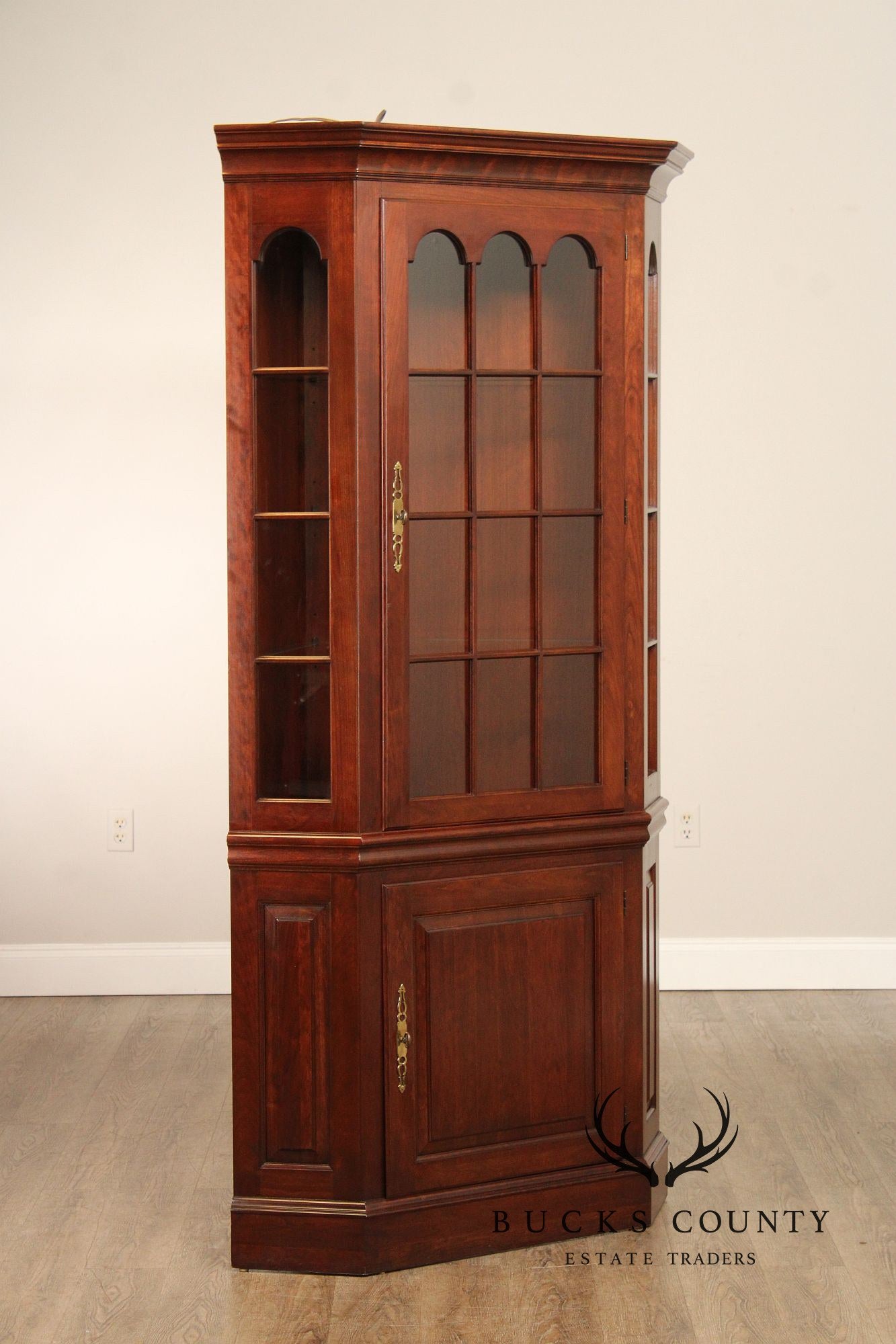 Pennsylvania House Cherry Corner Cabinet