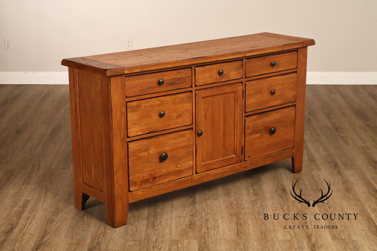 Broyhill Attic Heirlooms Country Style Oak Dresser